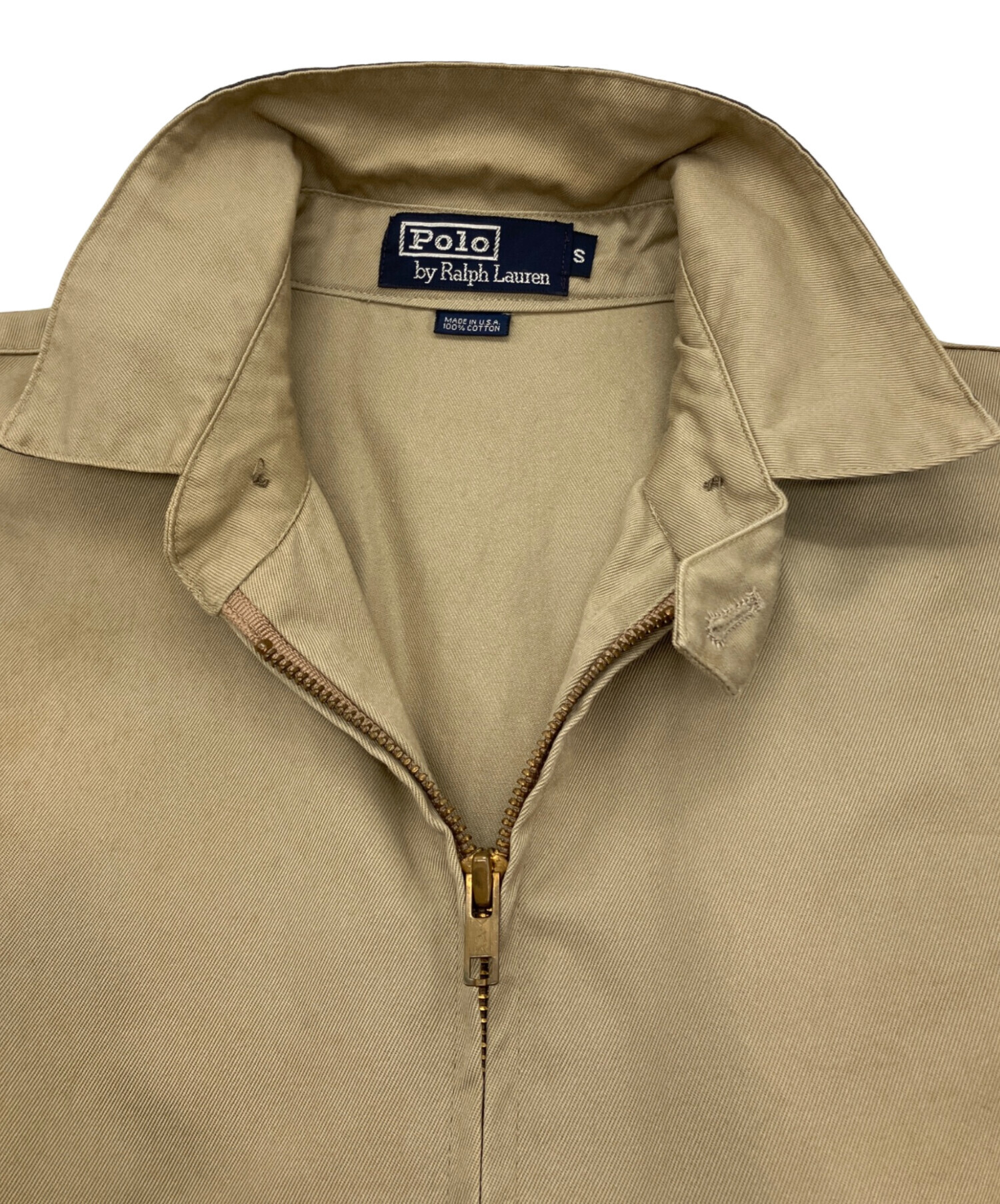 80sRalph Lauren スウィングトップ ベージュ 中古・古着通販】POLO RALPH LAUREN (ポロ・ラルフローレン) スイング