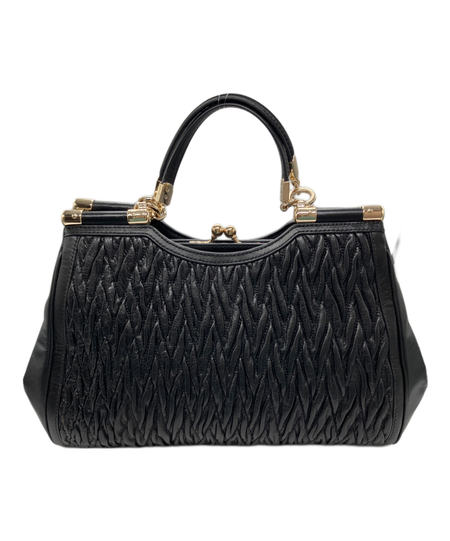 コーチ　マディソン　メタリック　2way オードリー　スパンコール　チェーン 中古・古着通販】COACH (コーチ) マディソン ギャザード ツイスト
