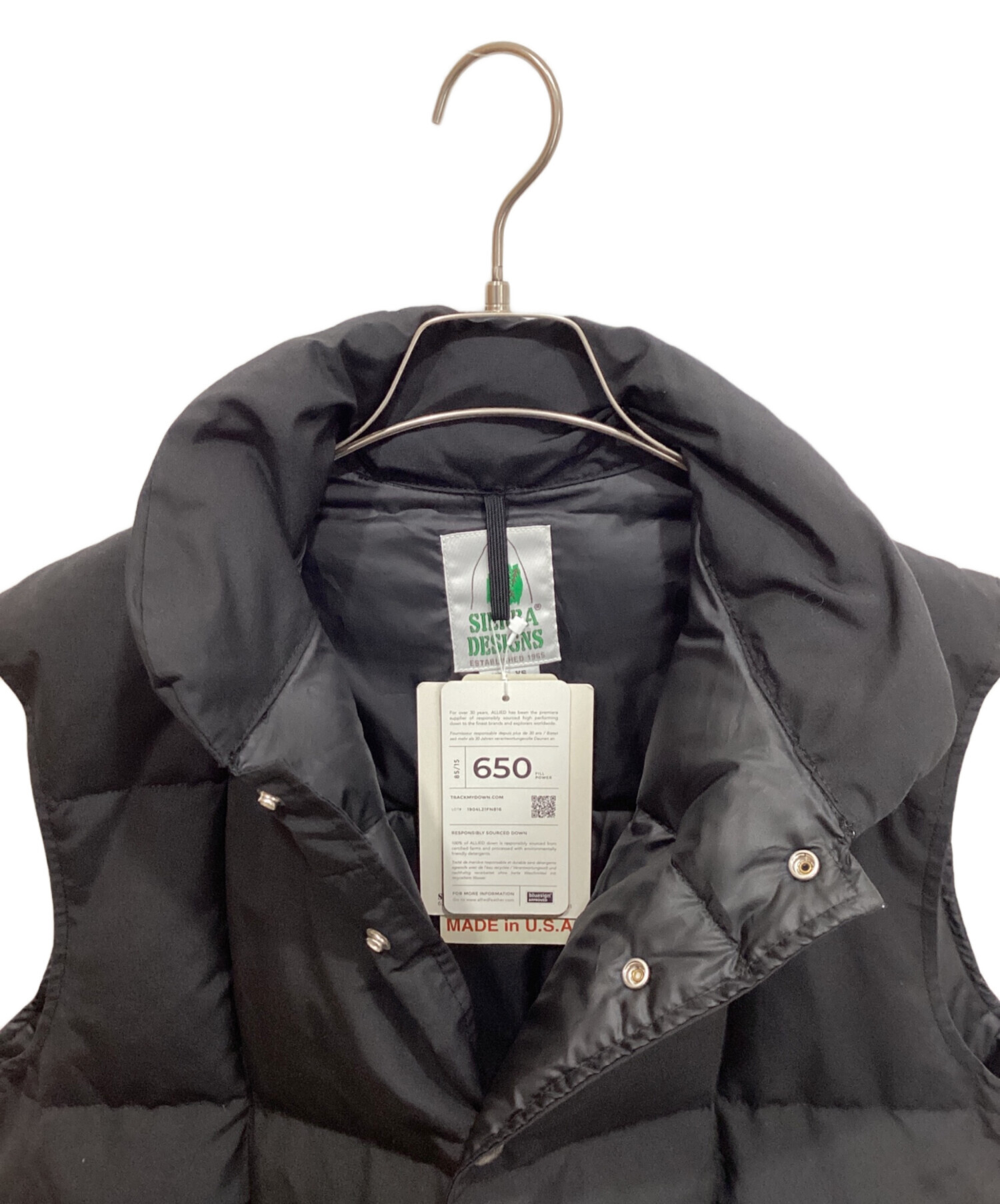 2月28日12時まで　新品未使用　SIERRA DESIGNS DOWNVEST 中古・古着通販】SIERRA DESIGNS (シエラデザインズ) DOWN SIERRA VEST