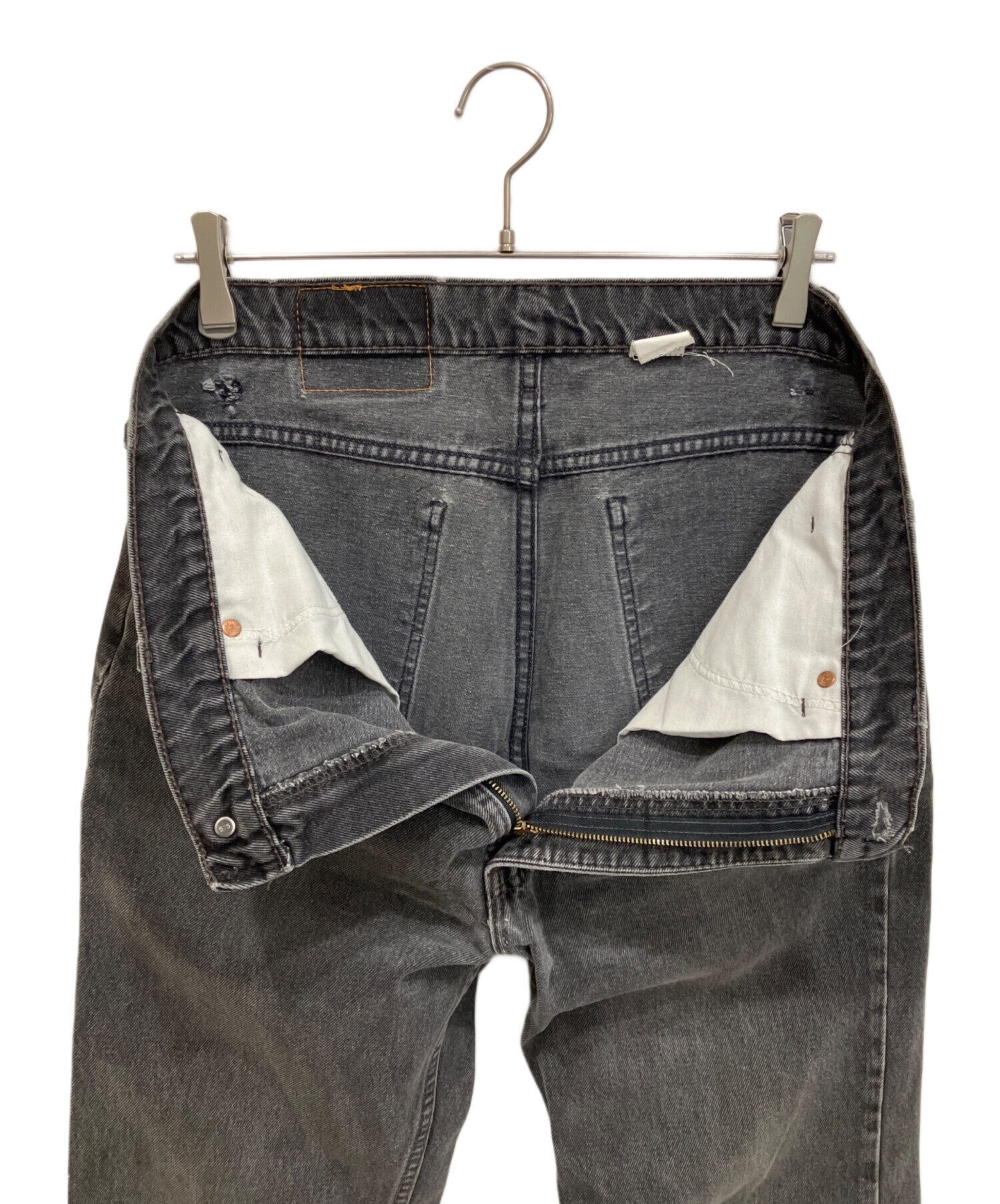中古・古着通販】LEVI'S (リーバイス) 90S 517デニムパンツ ブラック