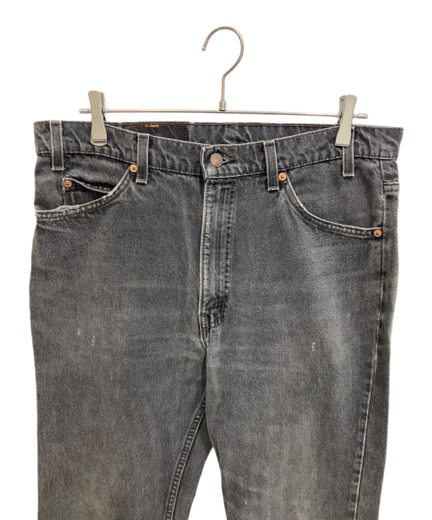 中古・古着通販】LEVI'S (リーバイス) 90S 517デニムパンツ ブラック