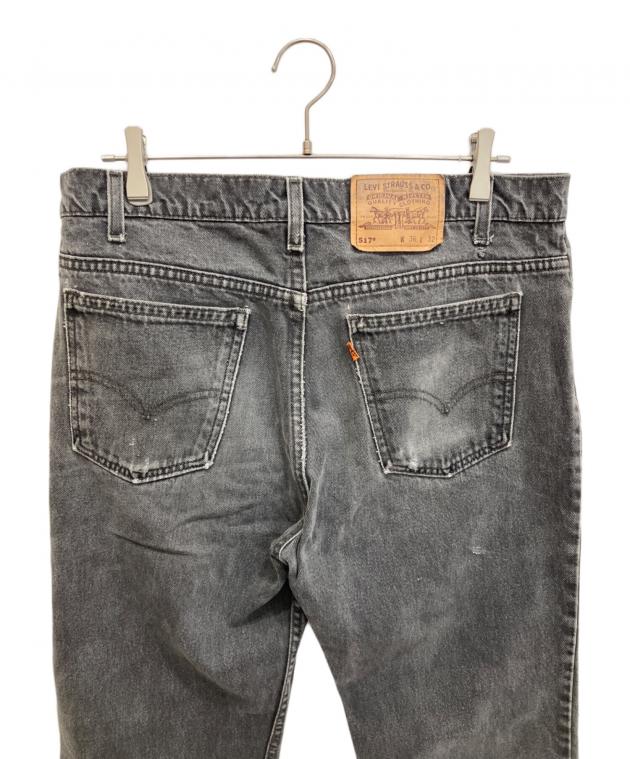 中古・古着通販】LEVI'S (リーバイス) 90S 517デニムパンツ ブラック