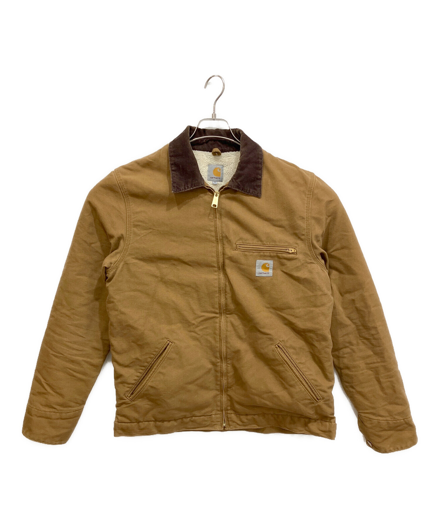 Carhartt デトロイトジャケット Mサイズ ブラウン 中古・古着通販】CarHartt (カーハート) Detroit Jacket デトロイト