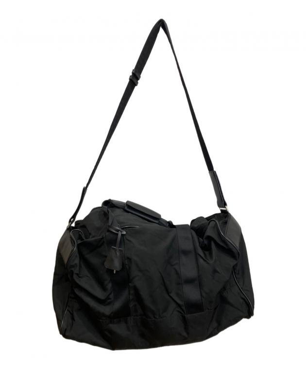 中古・古着通販】PRADA (プラダ) ロゴ金具 ナイロンボストンバッグ