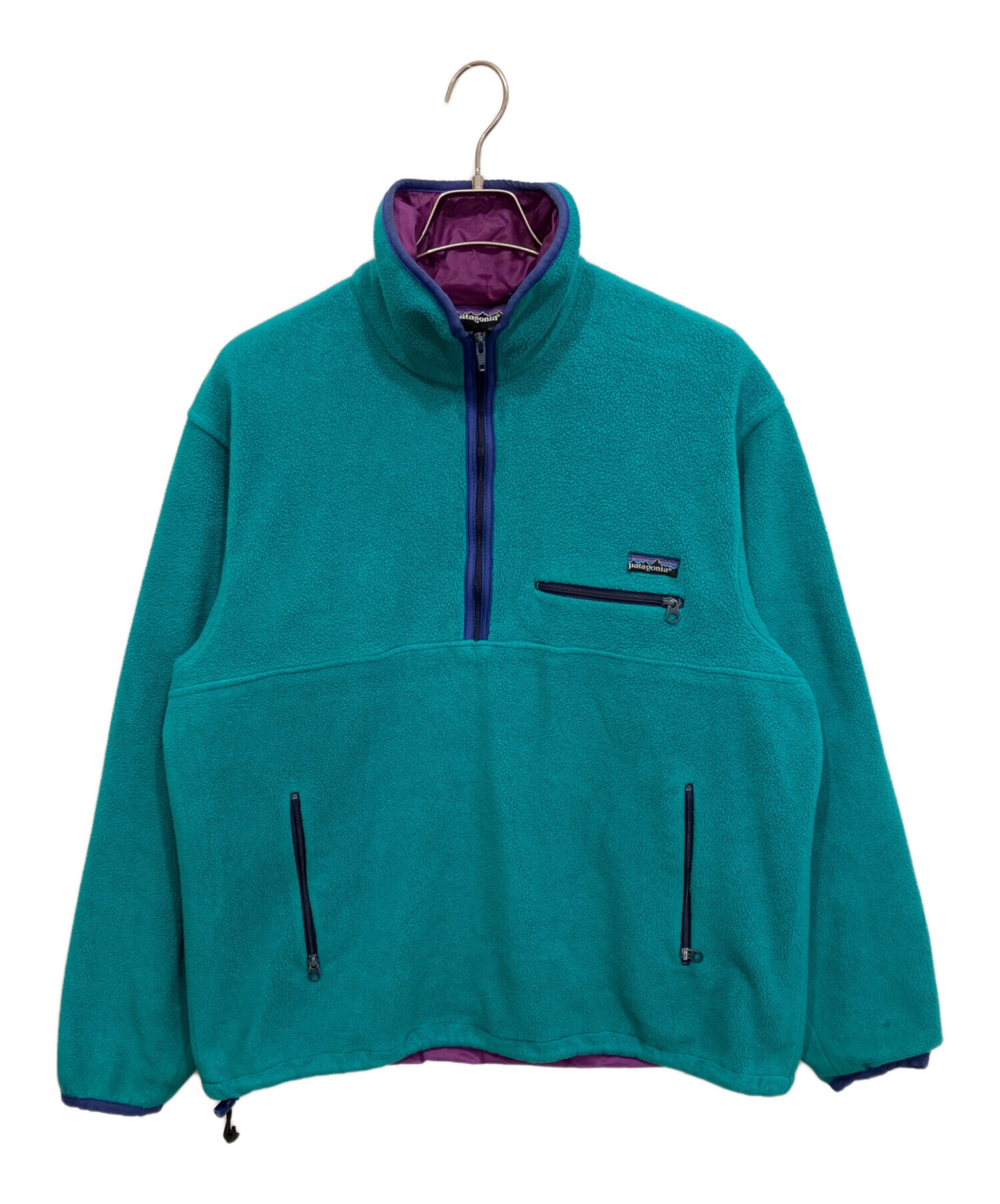 Patagonia グリセードジャケット　プルオーバー　90s ターコイズブルー 中古・古着通販】Patagonia (パタゴニア) 90S グリセード フリースプル