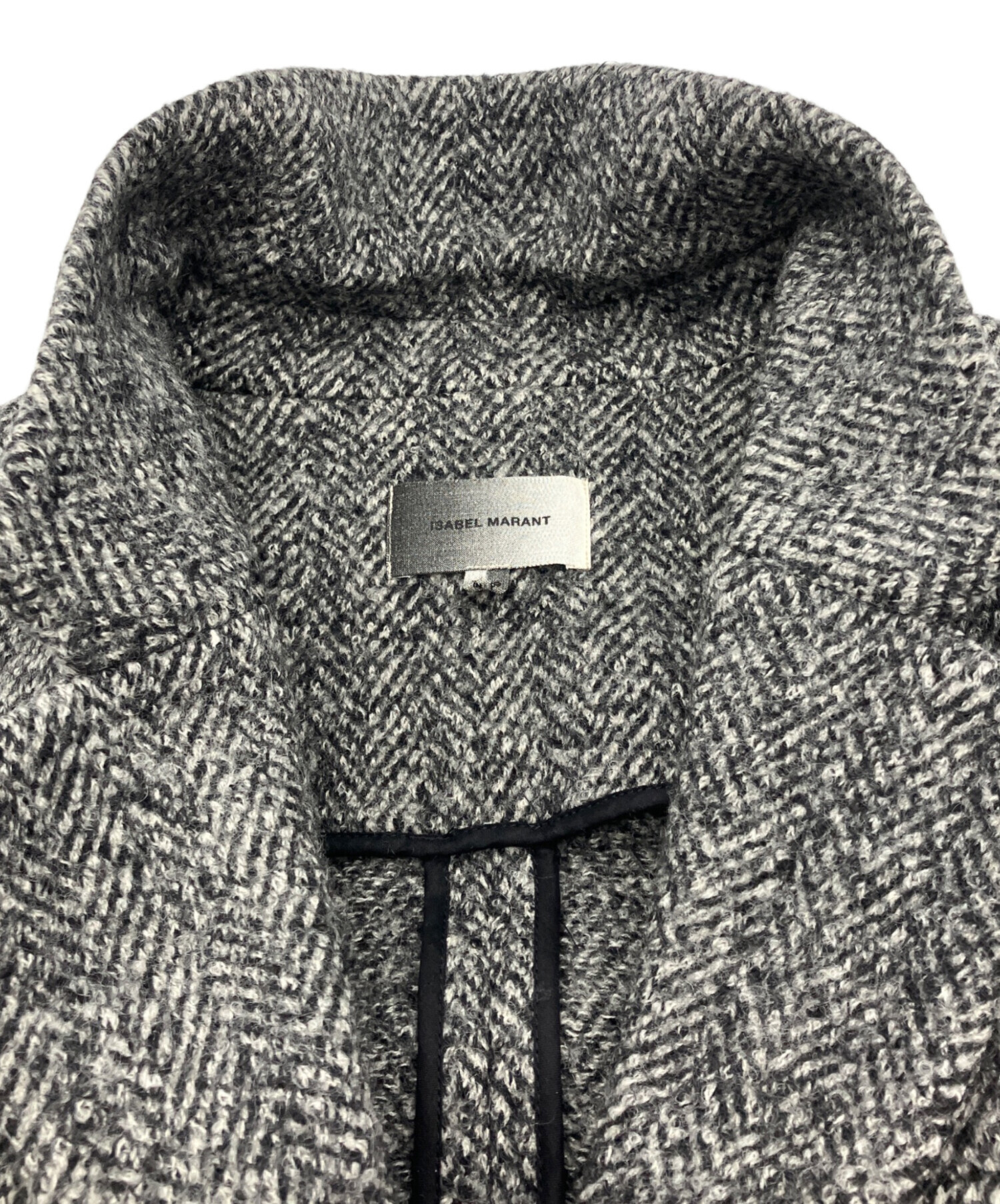 中古・古着通販】ISABEL MARANT (イザベルマラン) ヘリンボーン ウール