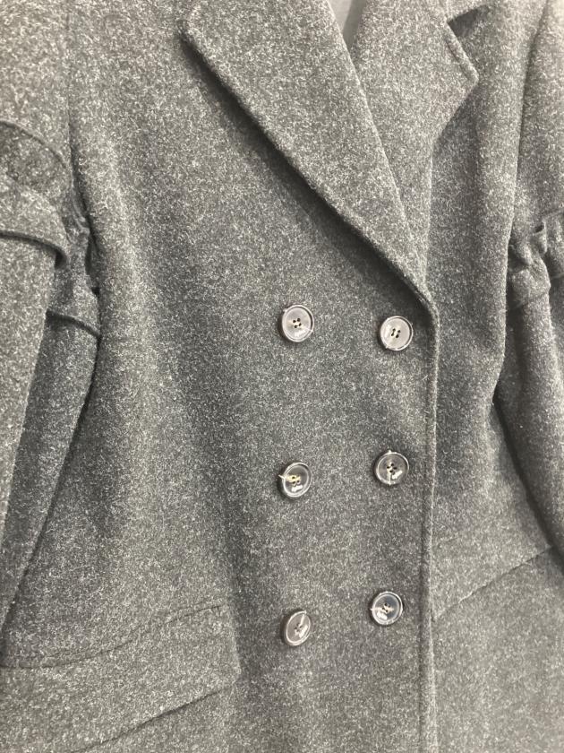 ジャケット・アウター epine volume wool tailored coat 中古・古着通販】epine (エピヌ) volume wool tailored coat gray