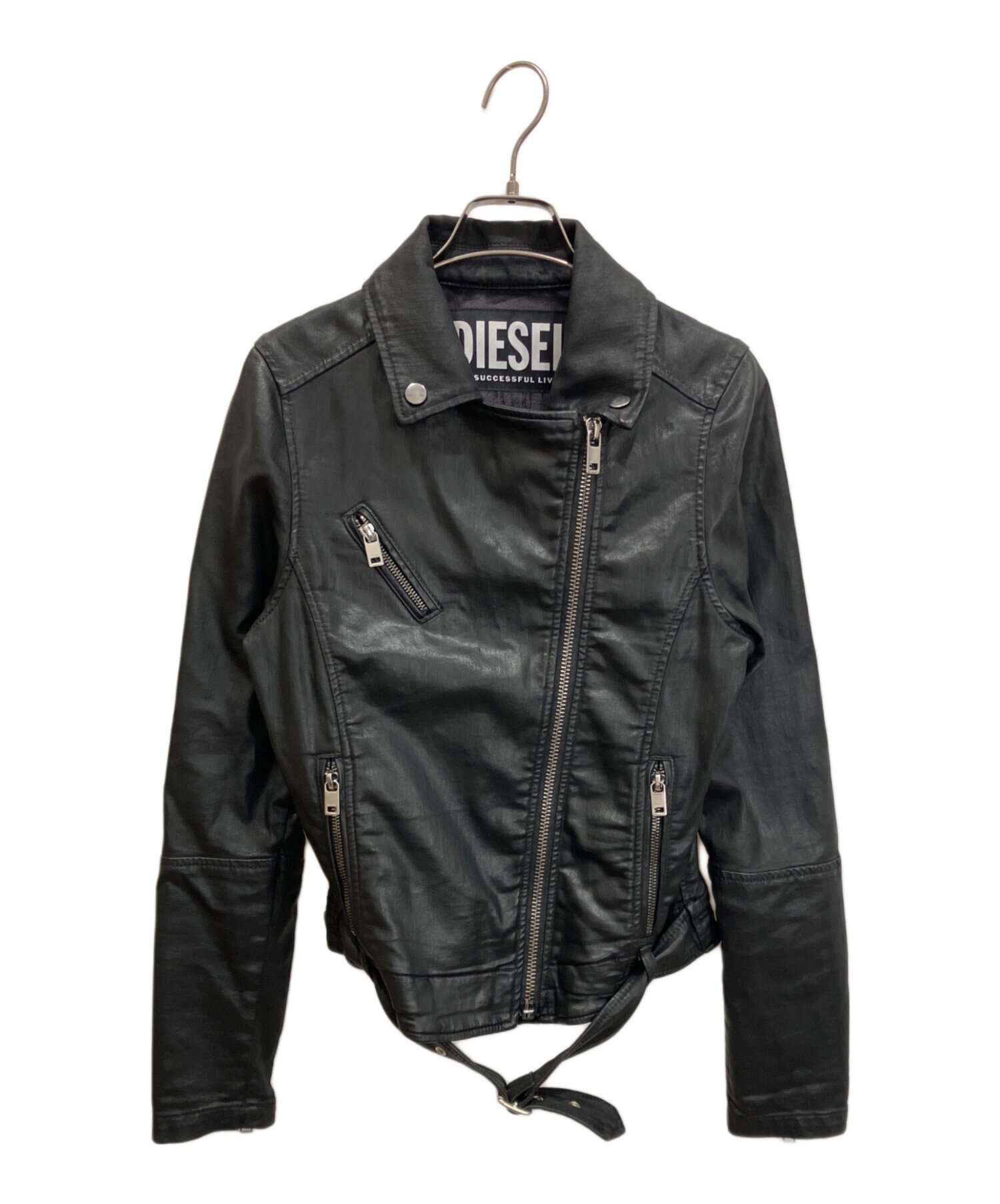 中古・古着通販】DIESEL (ディーゼル) コーティングライダース 中古・古着通販】DIESEL (ディーゼル) コーティングライダース