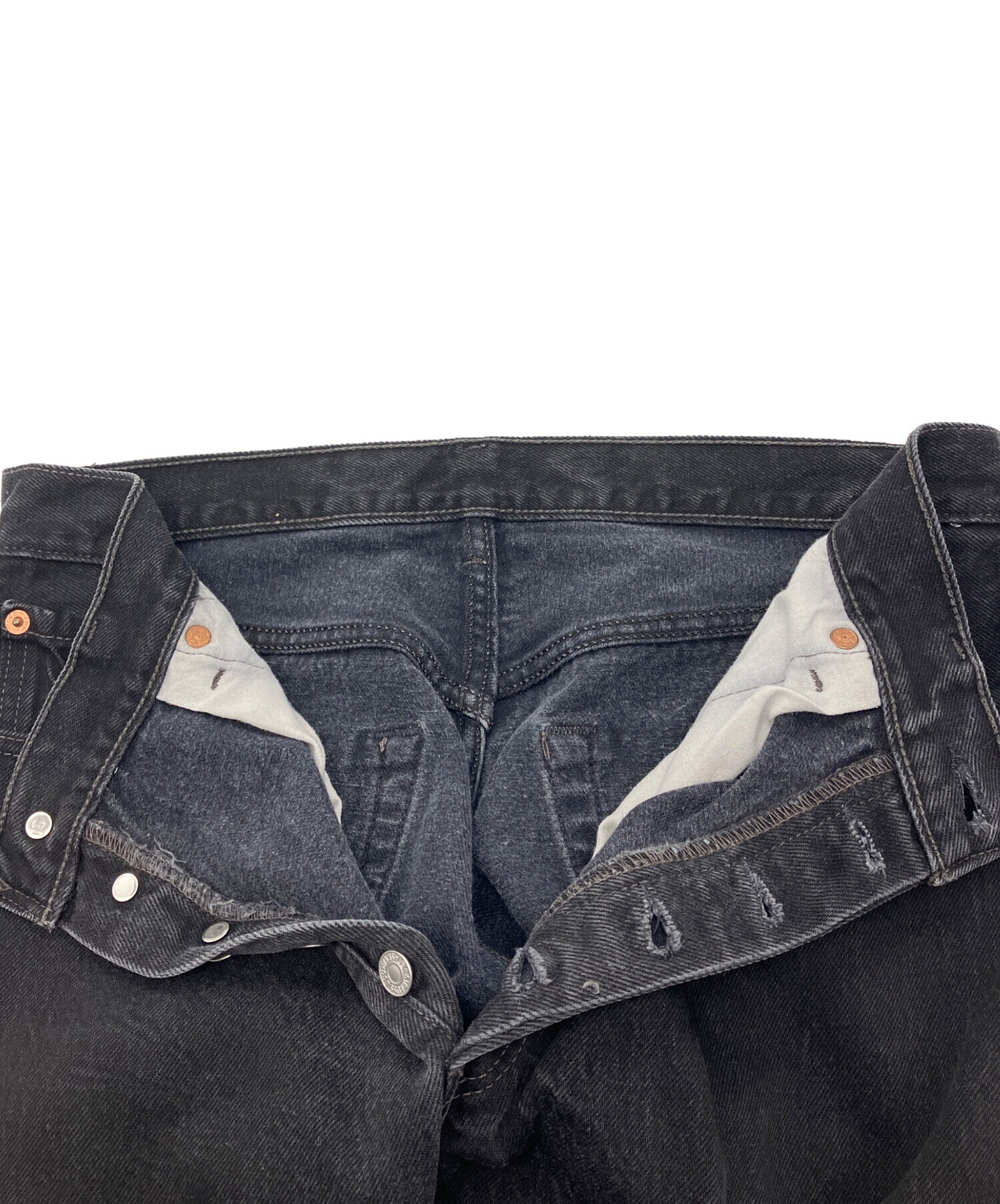 モジャ　✦LEVI'S✦ 2nd USEDブラック！ 中古・古着通販】LEVI'S (リーバイス) 90S後染めブラックデニムパンツ