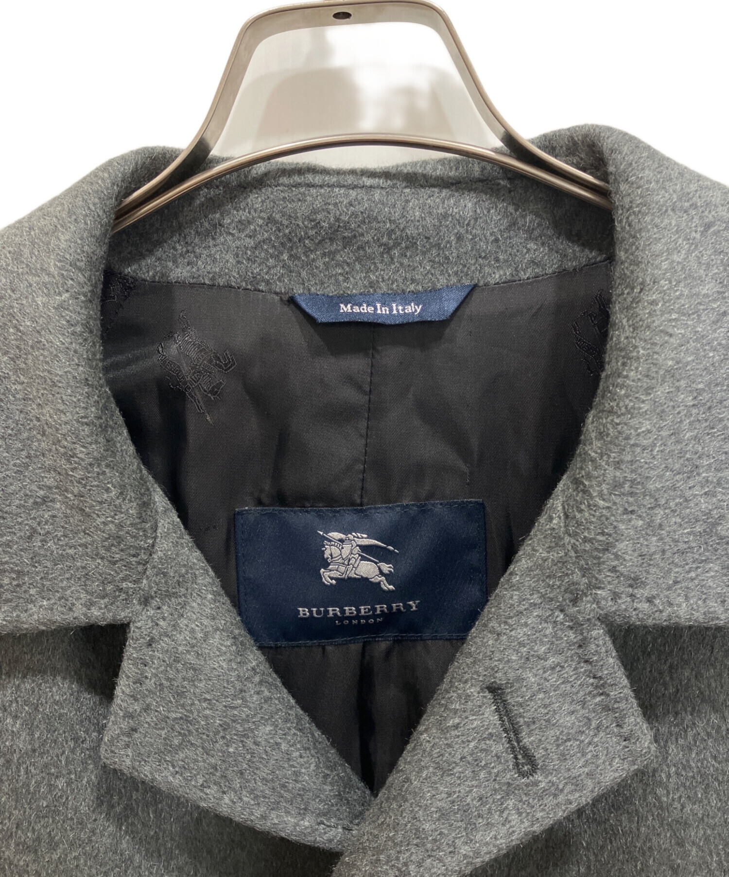 バーバリーロンドン　カシミヤコート　サイズ38 中古・古着通販】BURBERRY LONDON (バーバリーロンドン) カシミヤ
