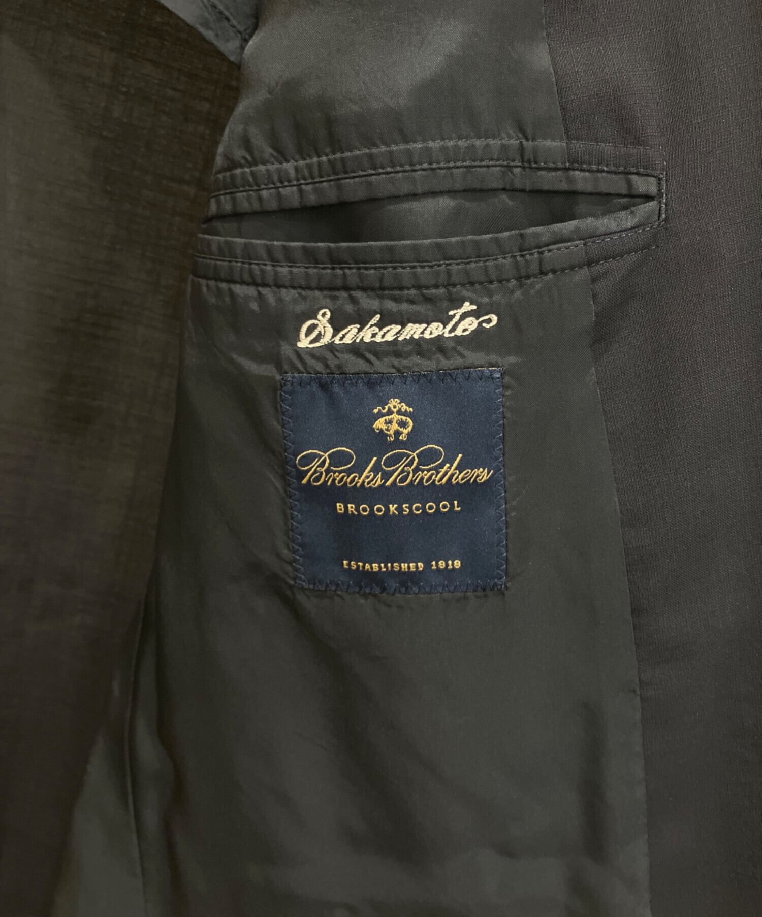 お値下げ♥Brooks Brothers ネイビー ブレザー　サマーウール 中古・古着通販】BROOKS BROTHERS (ブルックスブラザーズ) サマー