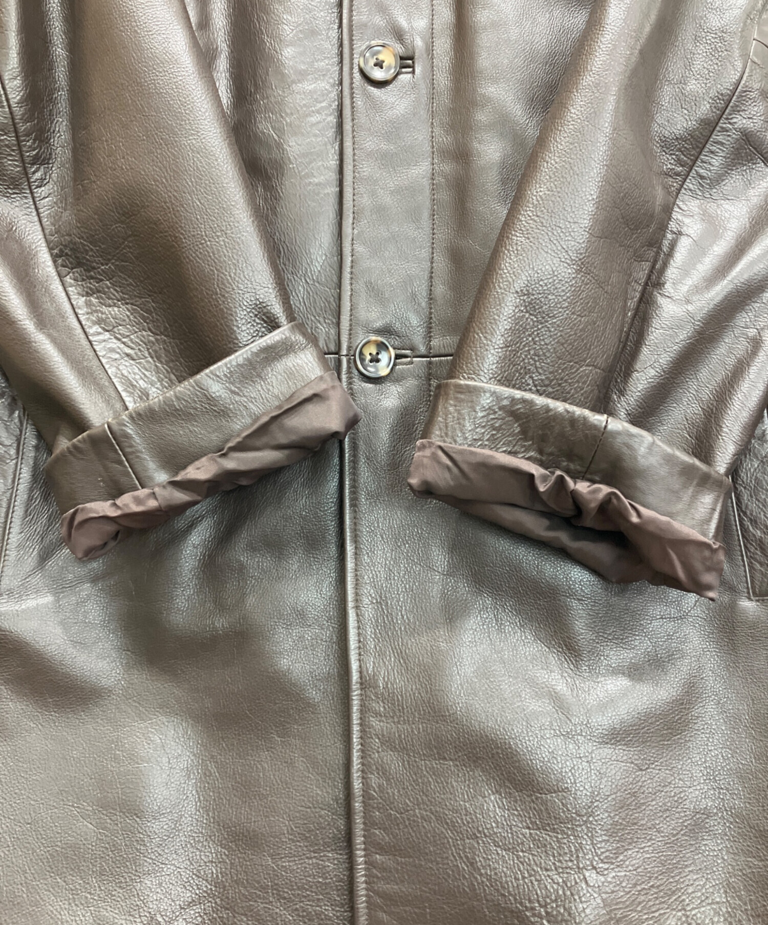 中古・古着通販】BANANA REPUBLIC (バナナリパブリック) レザーカー