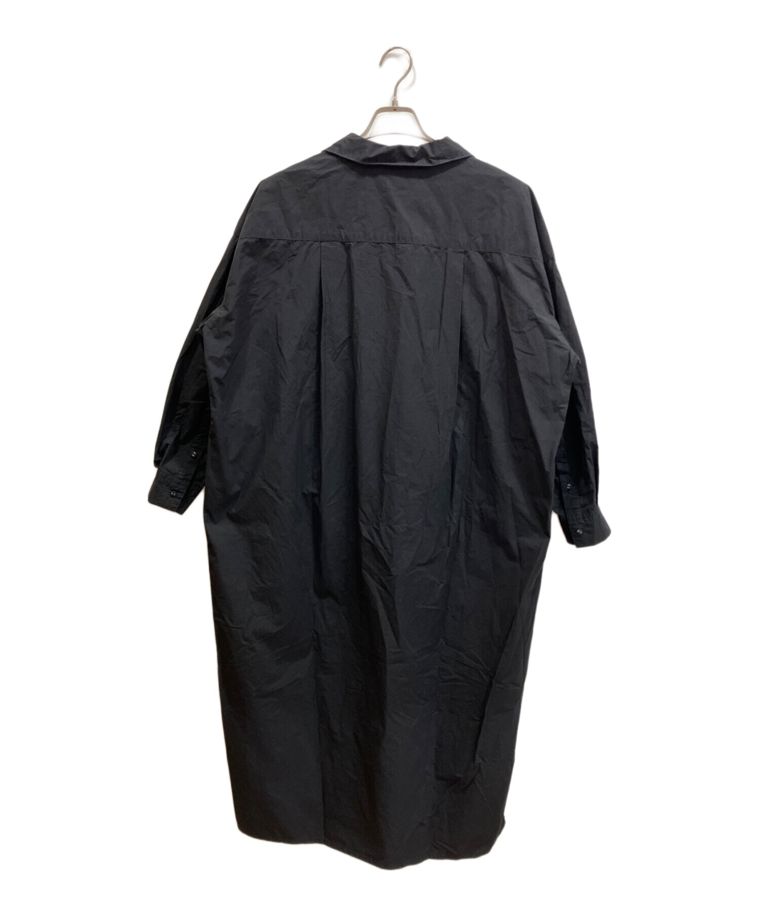中古・古着通販】KAGURE (カグレ) コットンシルクシャツワンピース