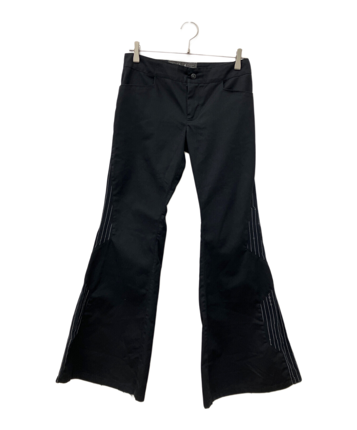 中古・古着通販】CYBERDOG (サイバードッグ) デザインパンツ ブラック