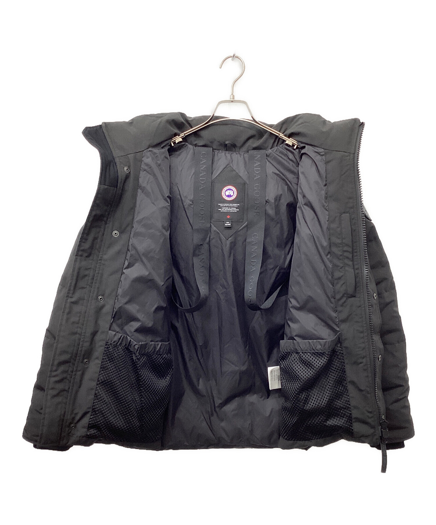 【未使用品】  WYNDHAM PARKA オンライン購入 Wyndham Parka Black Label-ウィンダムパーカー-CANADA GOOSE（カナダ