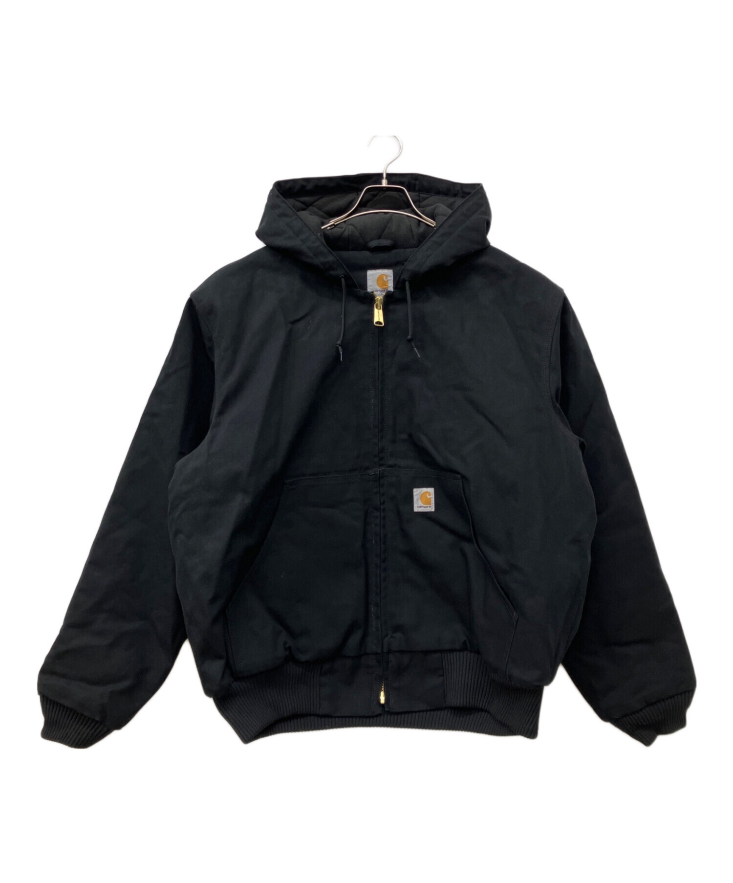 カーハート アクティブジャケット フェードブラック L ダック地 古着 00's Carhartt Active Jacket Fade BLACK SIZE XL 00年代 カーハート