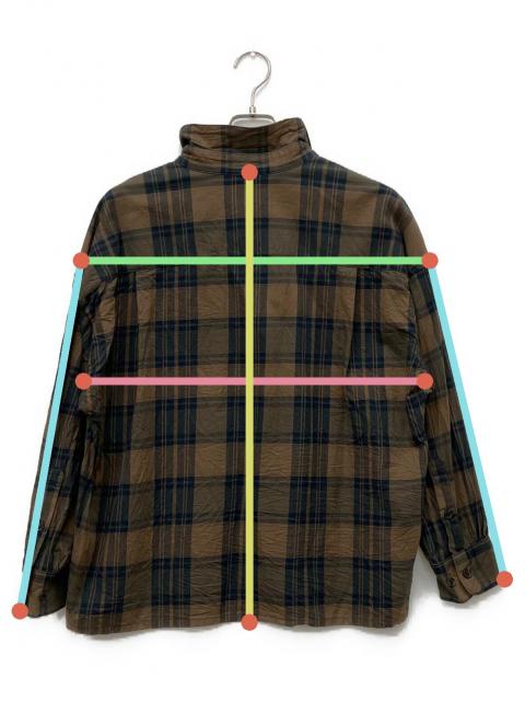 中古・古着通販】DESCENDANT (ディセンダント) GORDIE PLAID LS SHIRT