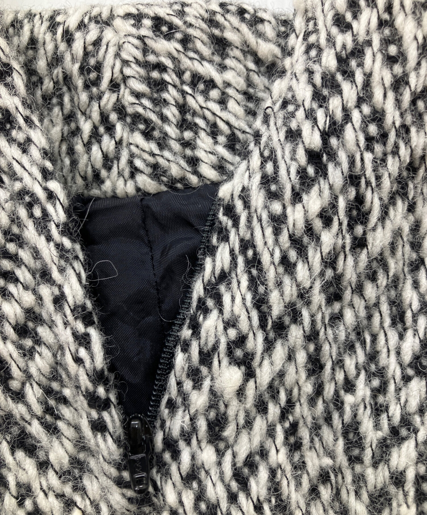 中古・古着通販】Y's (ワイズ) ウールツイードサルエルパンツ グレー