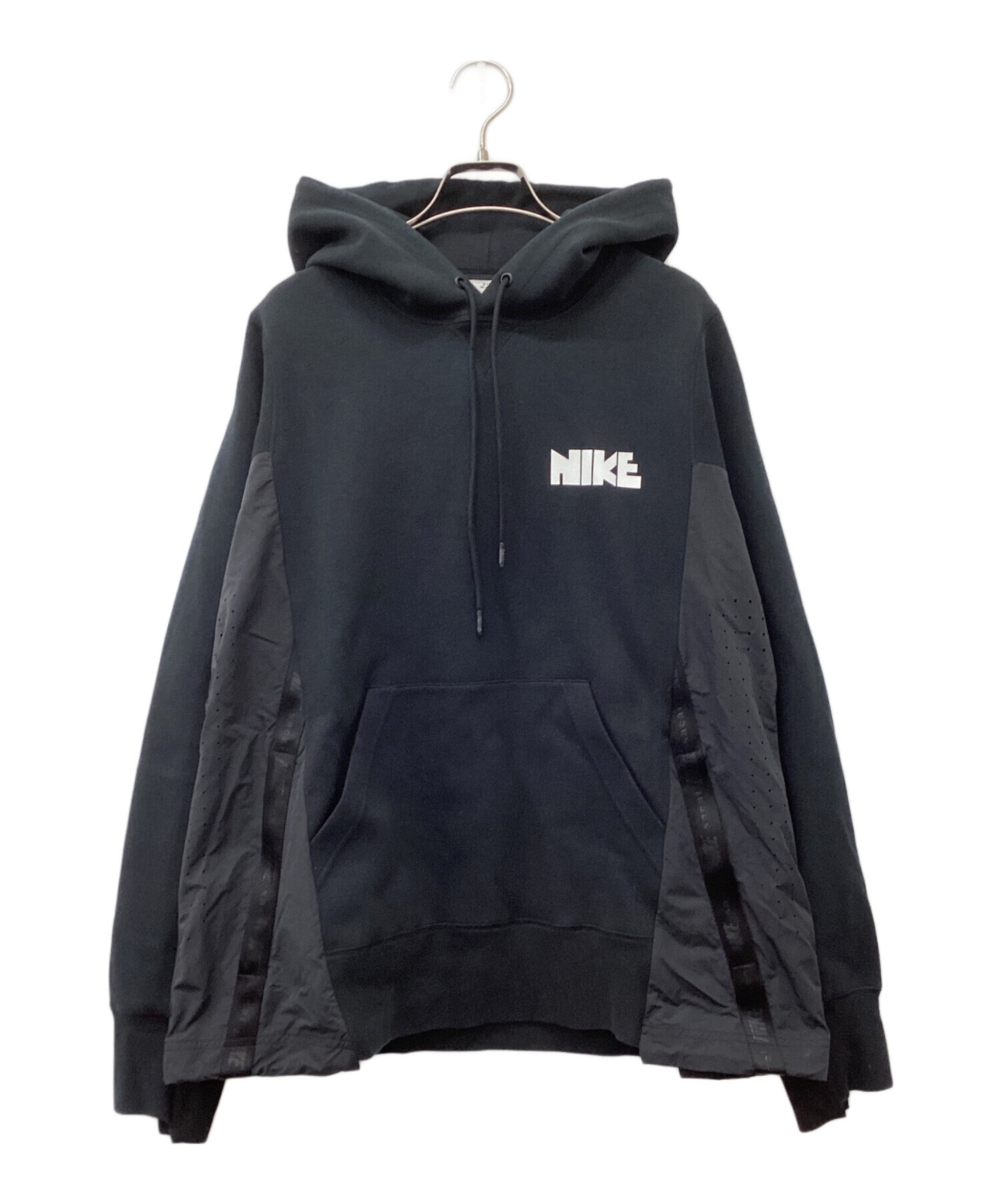 中古・古着通販】NIKE (ナイキ) sacai (サカイ) NRG HOODIE ブラック