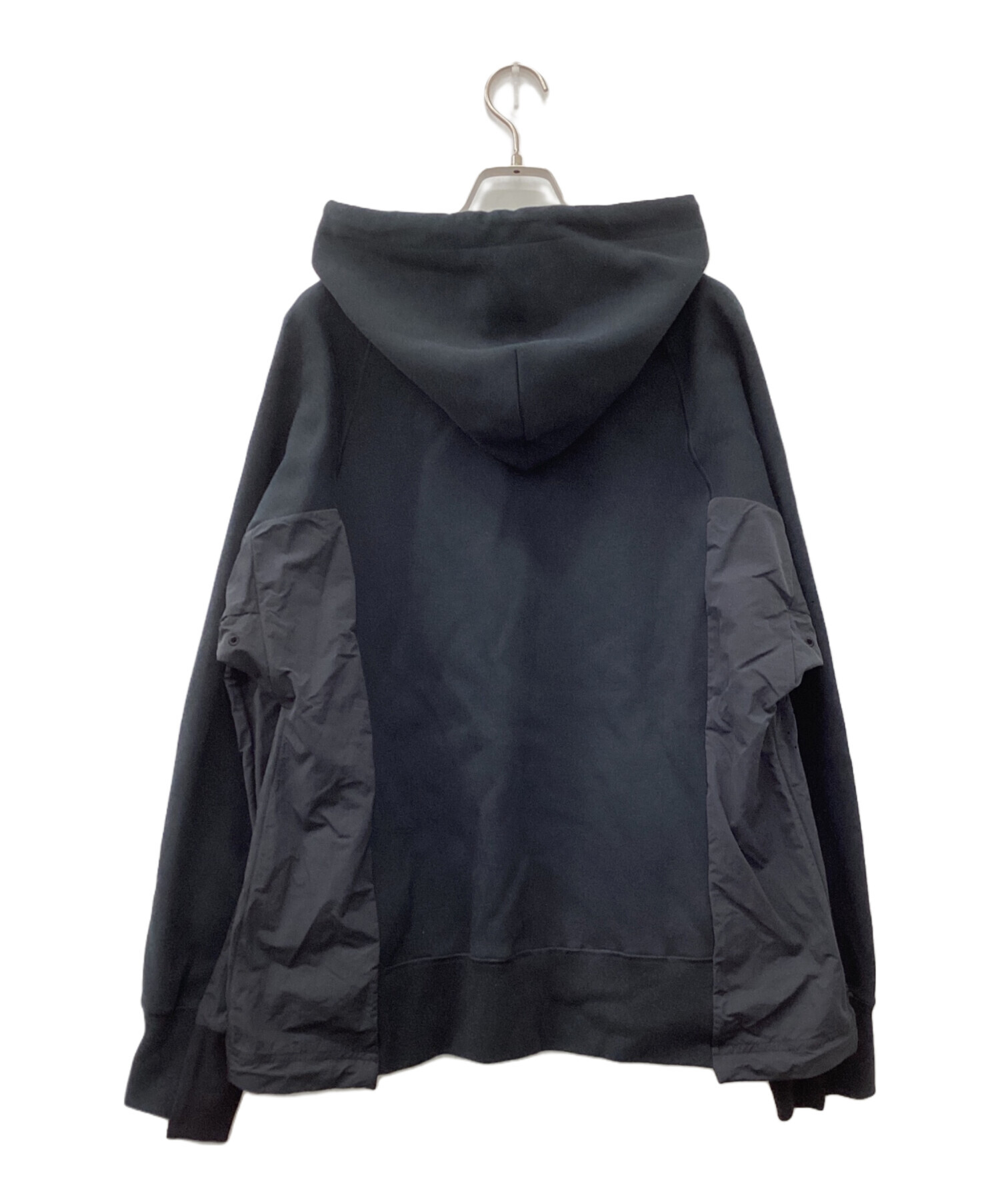 中古・古着通販】NIKE (ナイキ) sacai (サカイ) NRG HOODIE ブラック