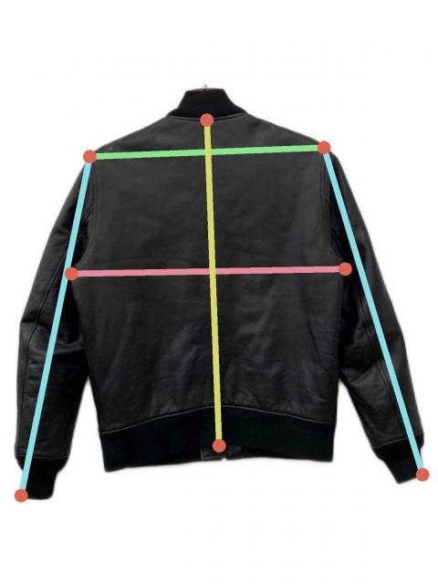 中古・古着通販】VICTIM (ヴィクティム) ラムレザージャケット