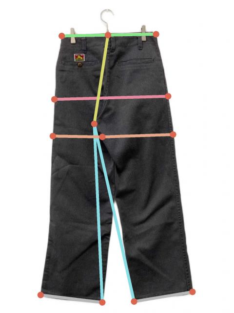 中古・古着通販】BEN DAVIS (ベンデイビス) フリスコパンツ ブラック