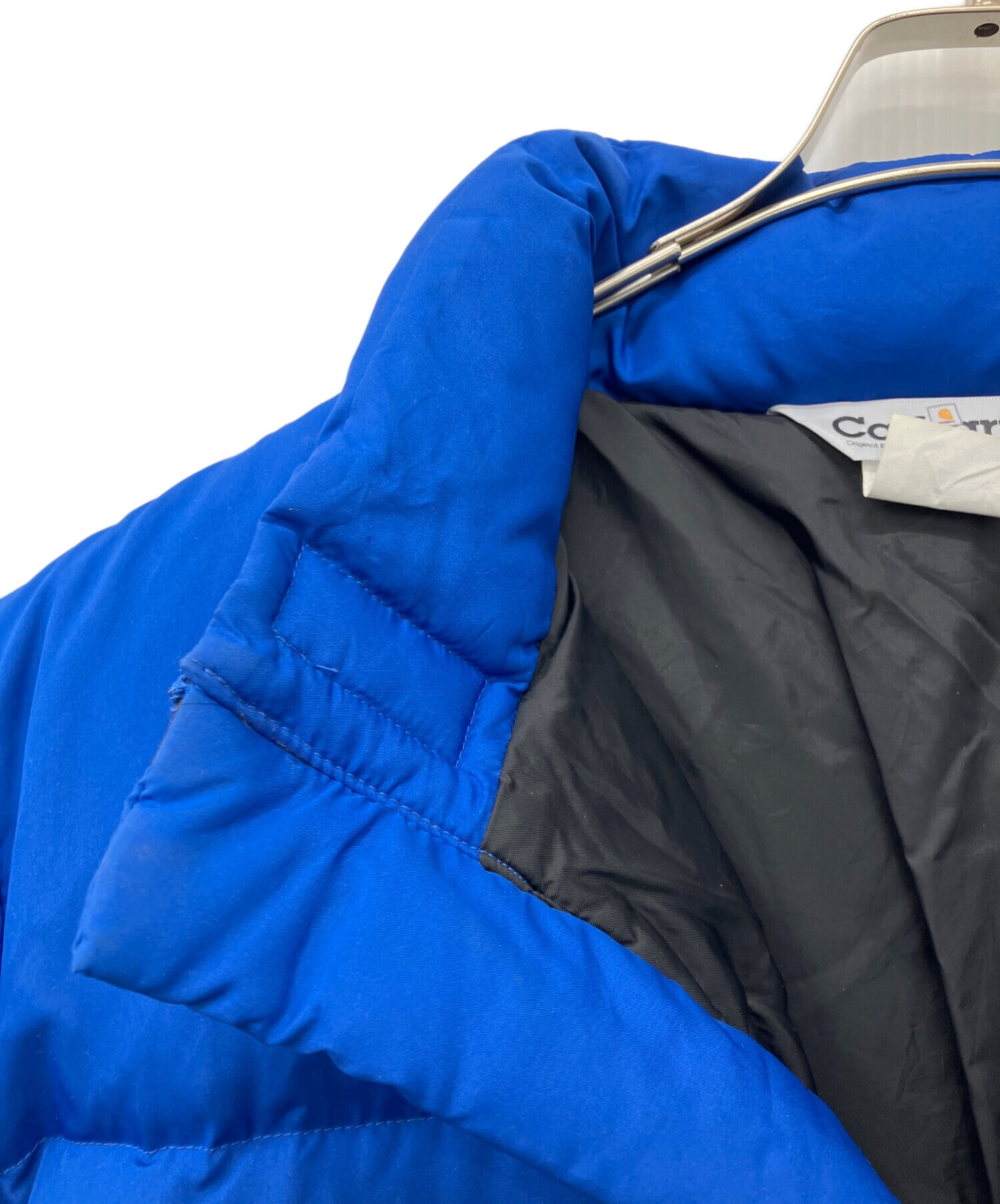 中古・古着通販】CarHartt (カーハート) ダウンジャケット ブルー