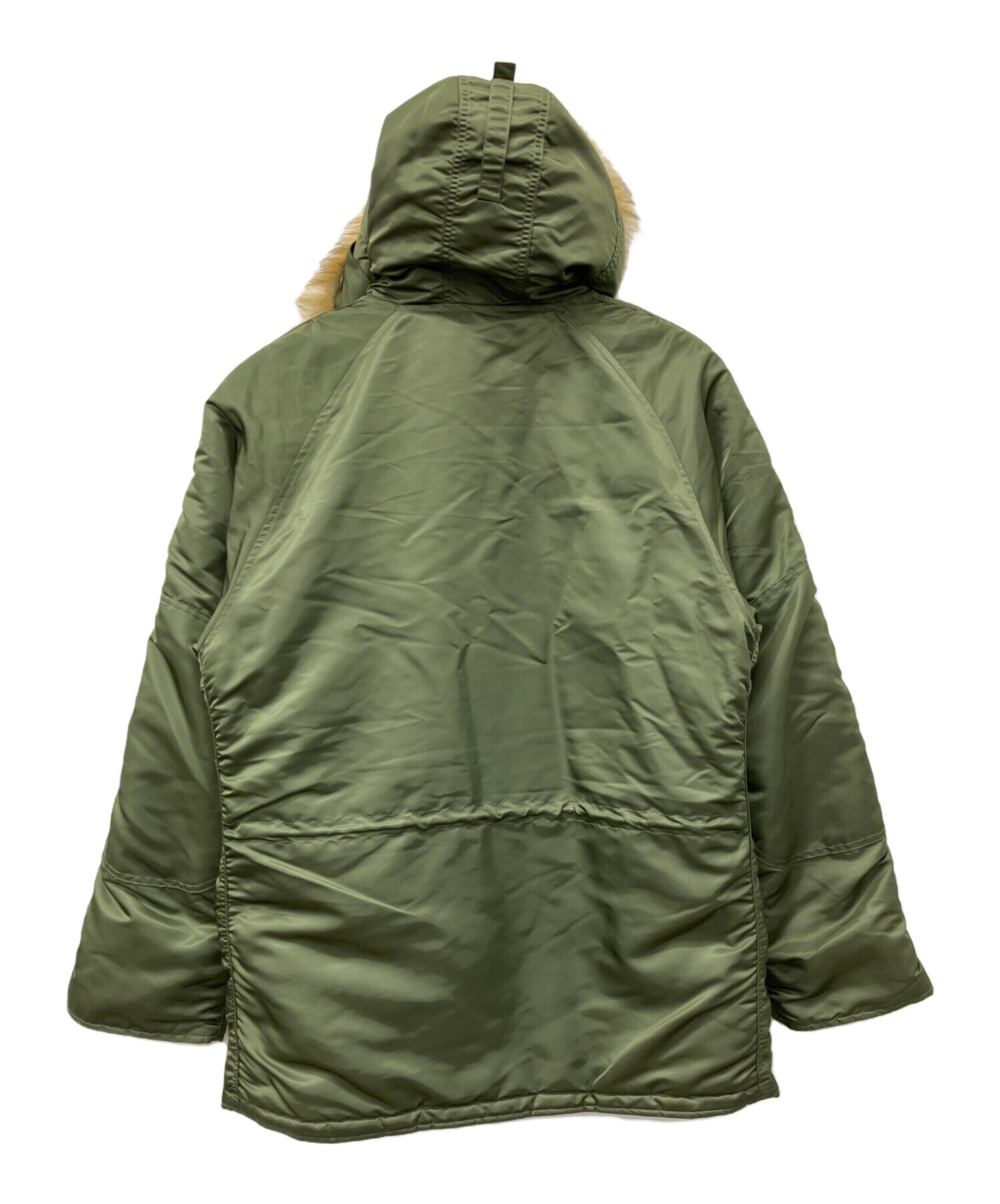 中古・古着通販】ALPHA (アルファ) N-3Bタイプコート オリーブ サイズ