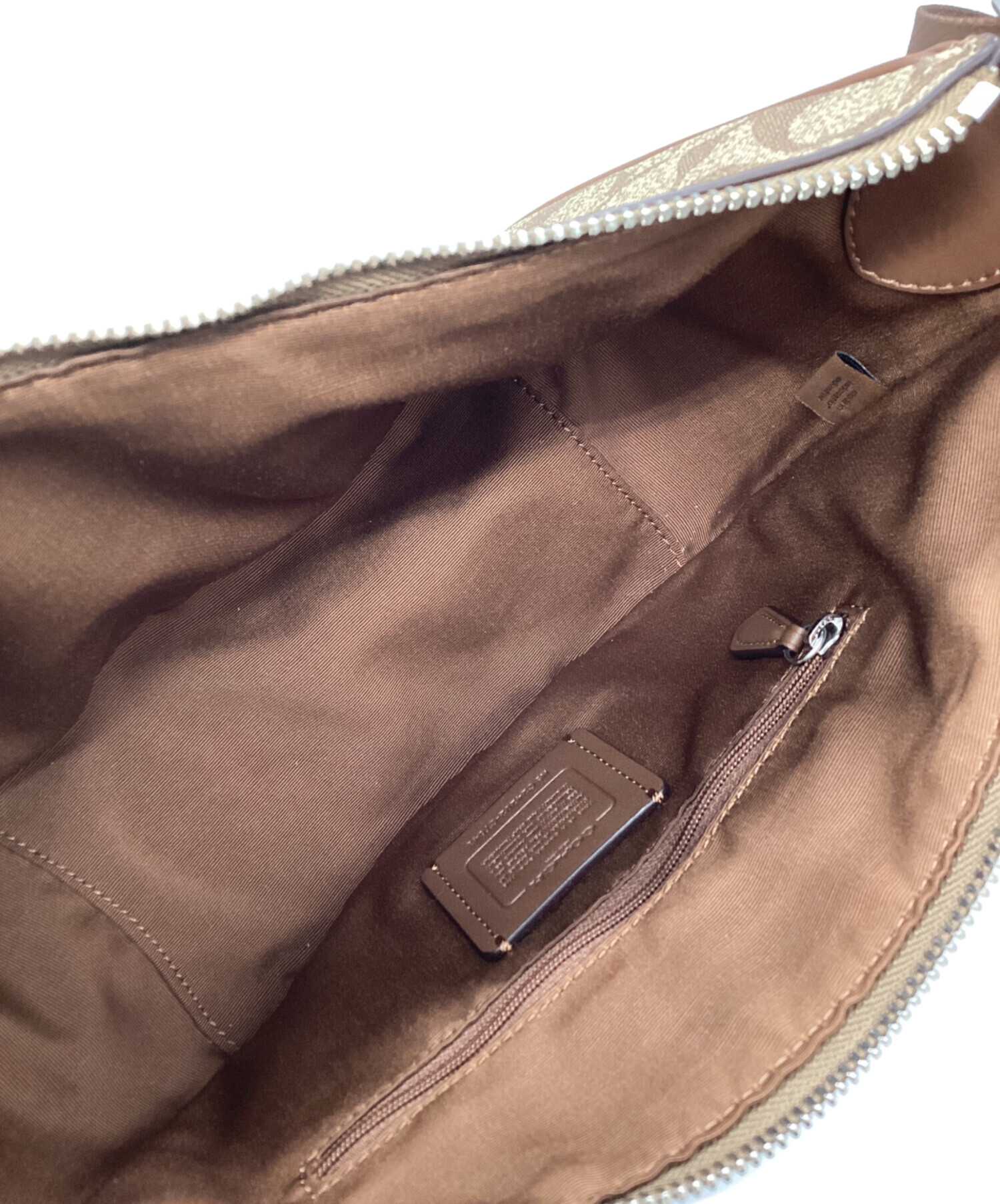 【アメリカ購入正規品！新品未使用】COACH コーチ シグネチャー サンバイザー アメリカ購入正規品！新品未使用】COACH コーチ シグネチャー