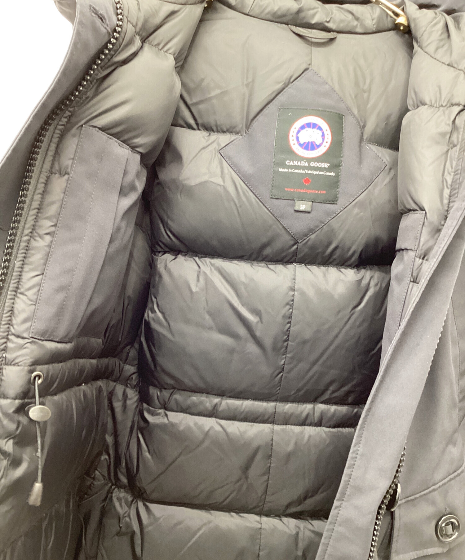 中古・古着通販】CANADA GOOSE (カナダグース) BRONTE PARKA ネイビー 