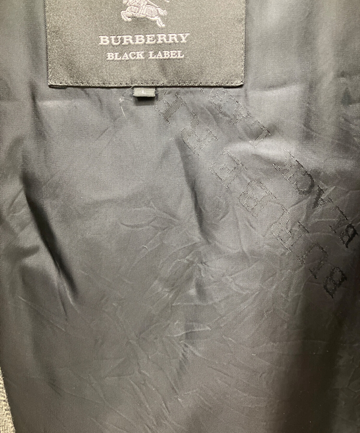 中古・古着通販】BURBERRY BLACK LABEL (バーバリーブラックレーベル