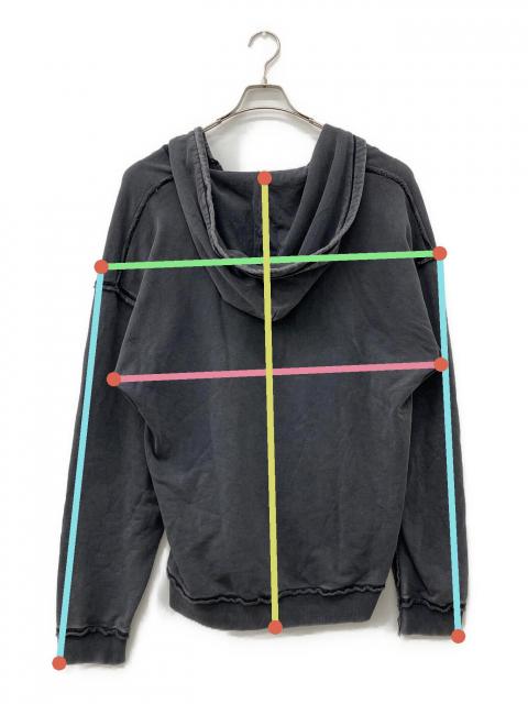 中古・古着通販】DIESEL (ディーゼル) S-BOXT-HOOD-RAW グレー サイズ