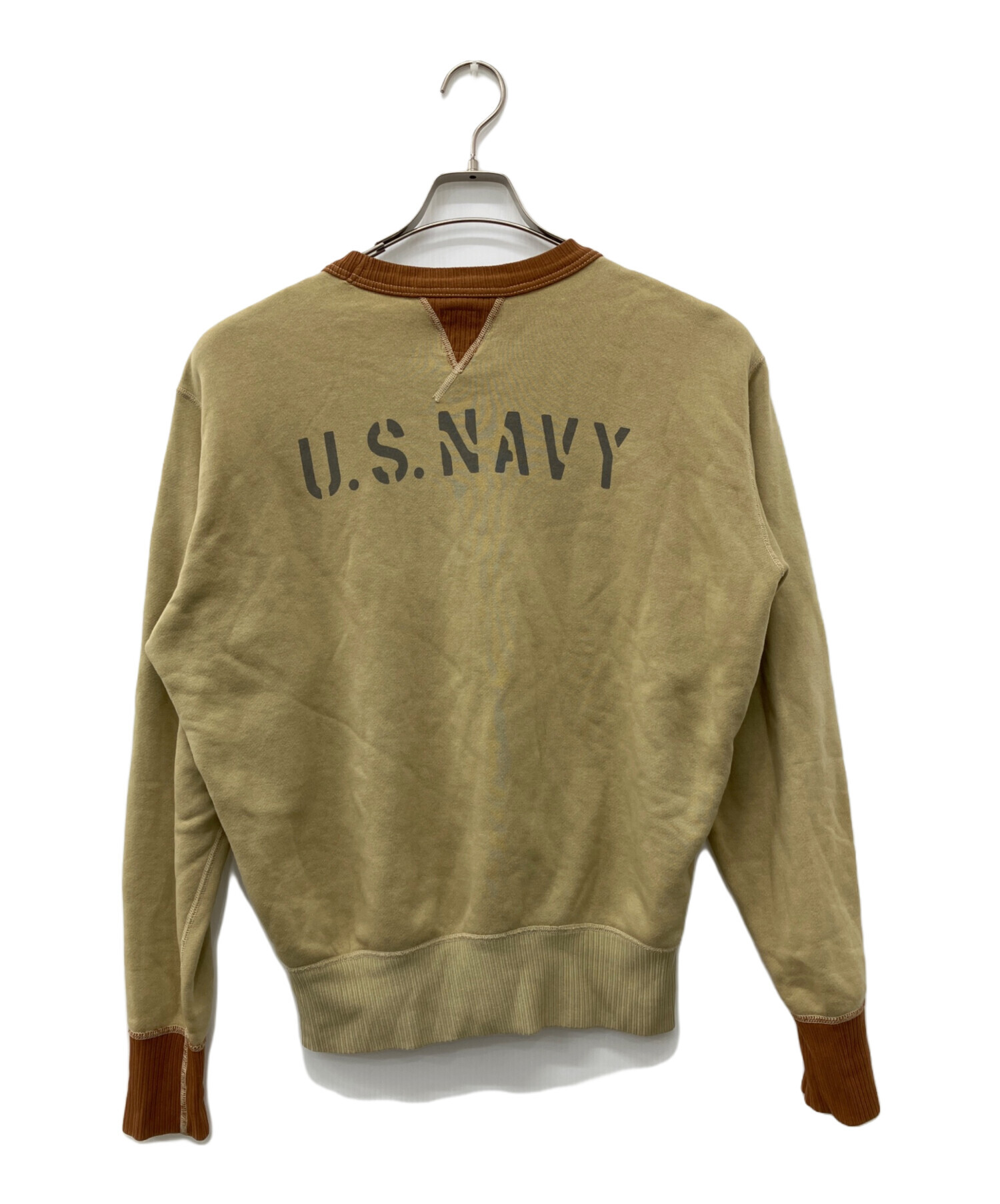 数回着用品 TOYS McCOYスウェット 両V USN Mサイズ 中古・古着通販】TOYS MCCOY (トイズマッコイ) プリント両Vガゼット