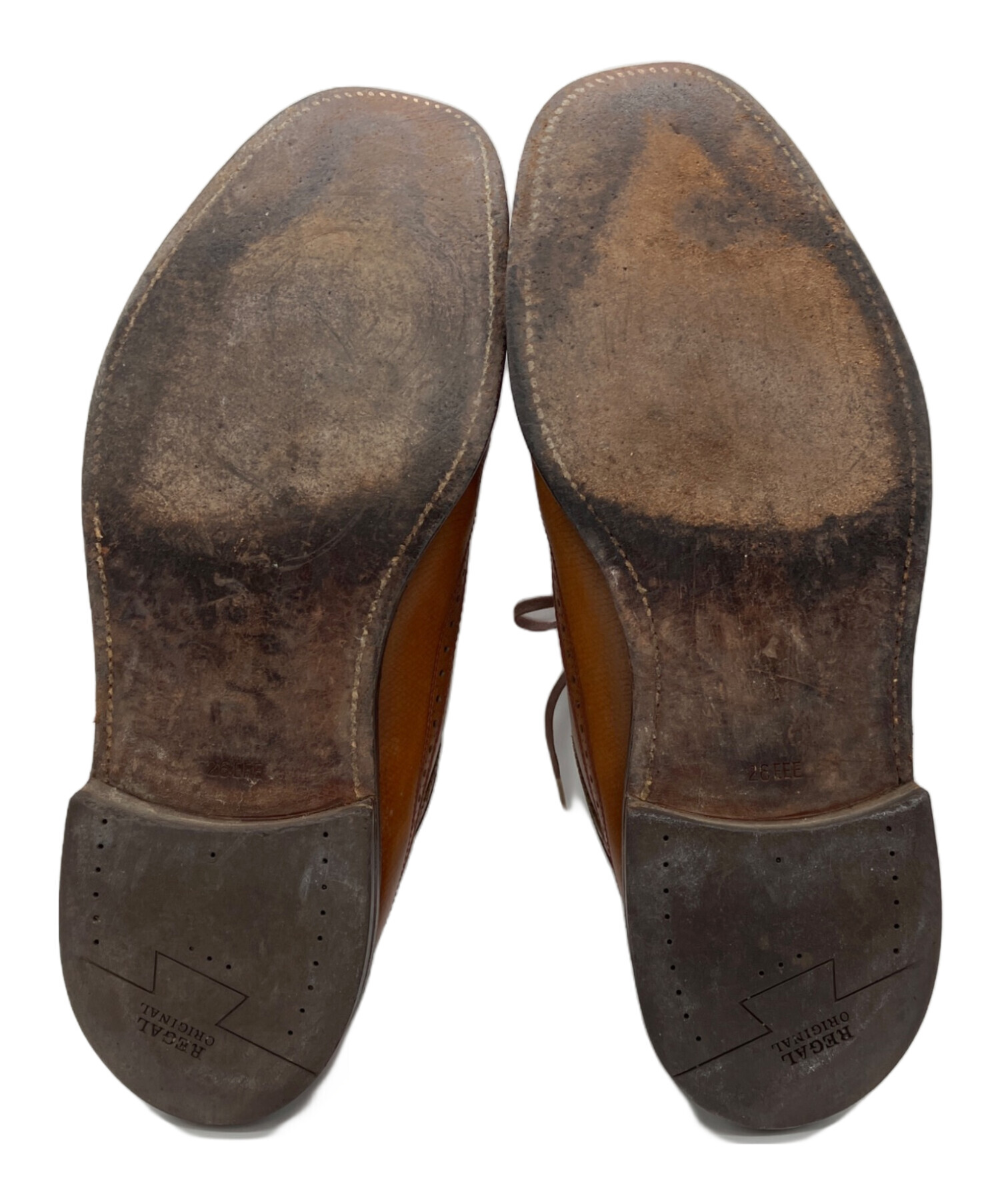 中古・古着通販】REGAL (リーガル) ウィングチップシューズ ブラウン