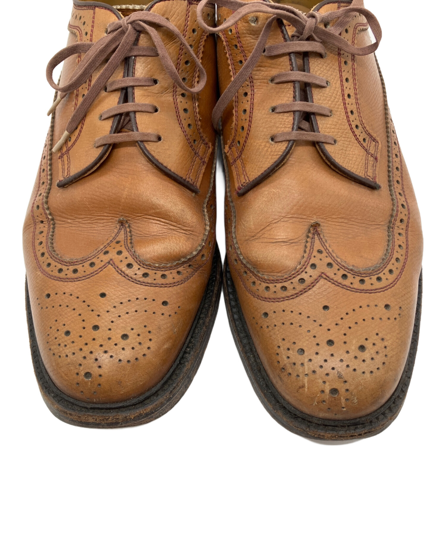 中古・古着通販】REGAL (リーガル) ウィングチップシューズ ブラウン