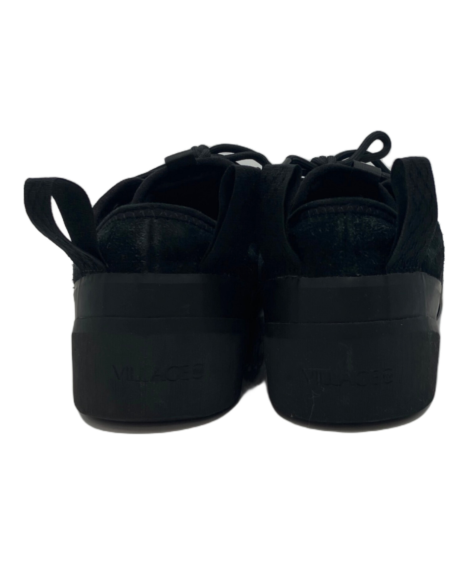 靴 village pm 27cm レア 入手困難 Village PM 1PM Black スニーカー 27cm - メルカリ