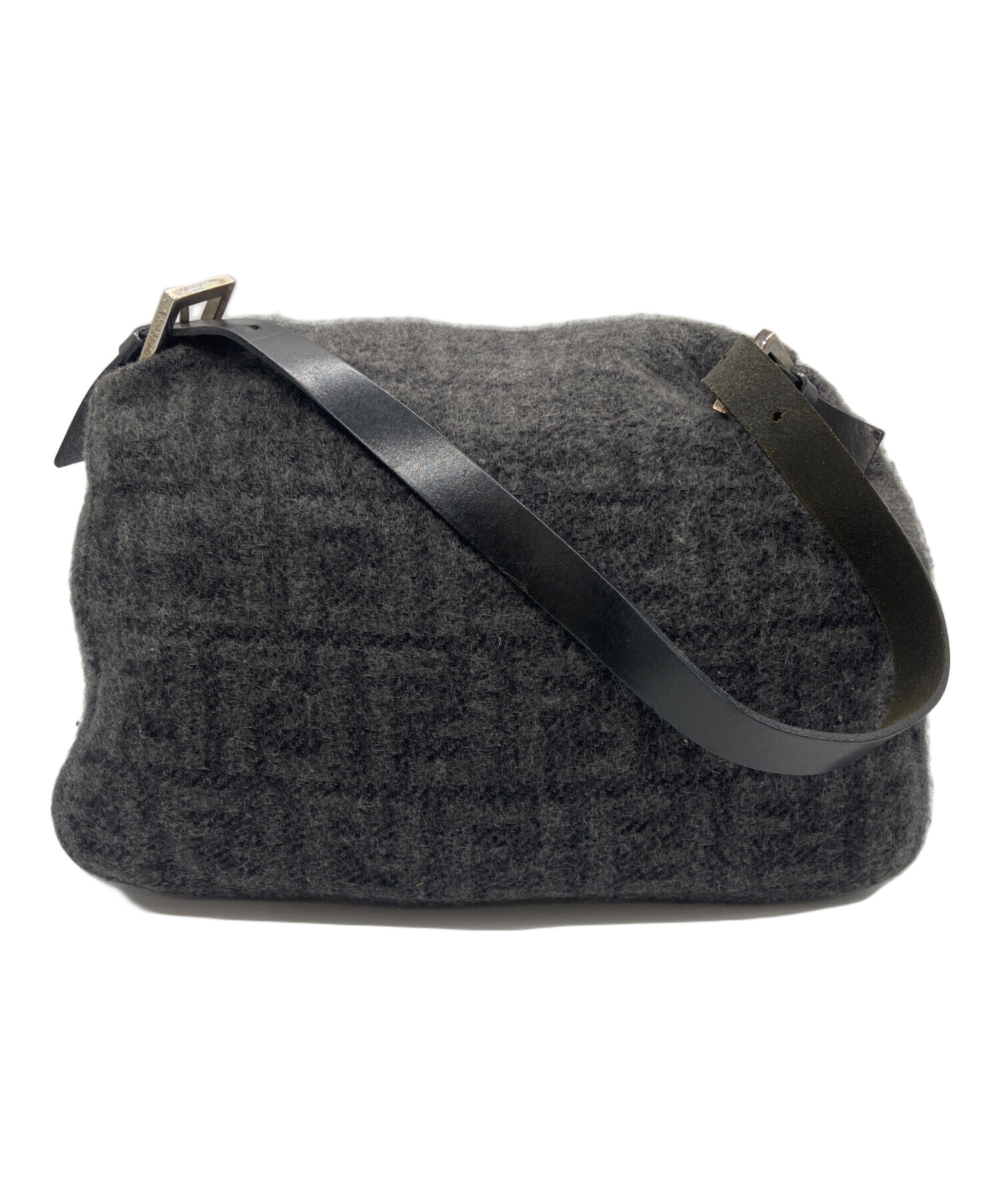 中古・古着通販】FENDI (フェンディ) ズッカ柄ウールショルダーバッグ