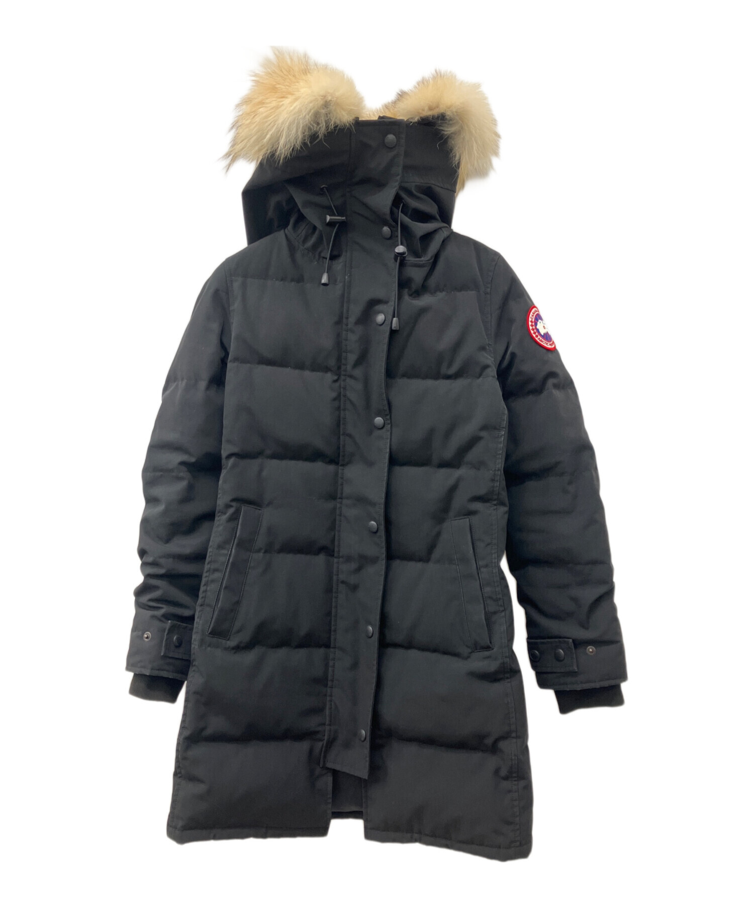 中古・古着通販】CANADA GOOSE (カナダグース) ダウンコート ブラック 