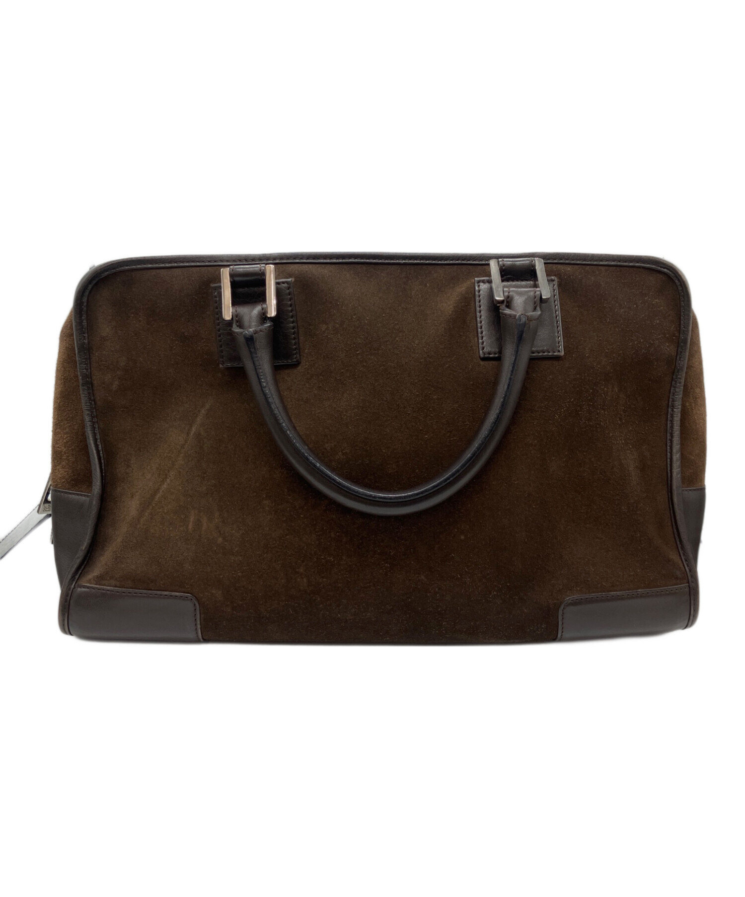 中古・古着通販】LOEWE (ロエベ) スエード アマソナ36 ブラウン