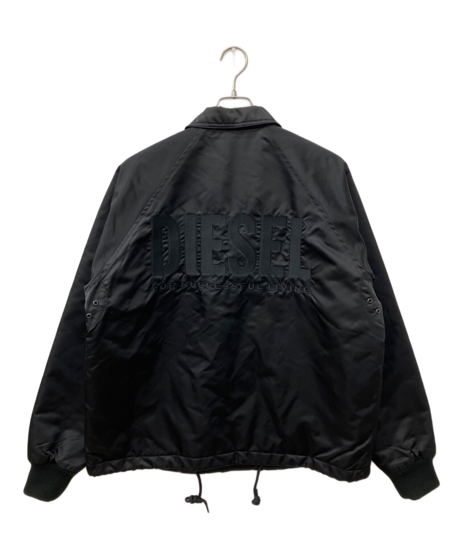 中古・古着通販】DIESEL (ディーゼル) コーチジャケット ブラック