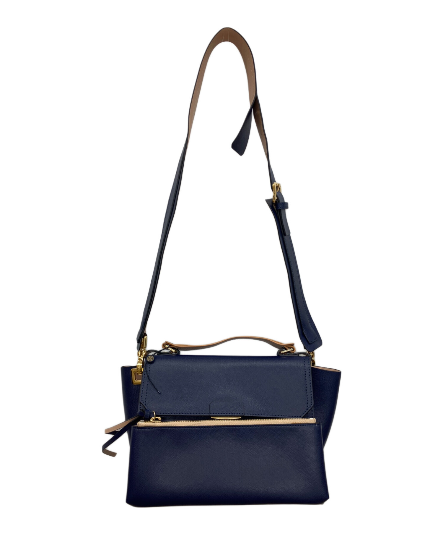 中古・古着通販】russet (ラシット) 2WAYショルダーバッグ ネイビー