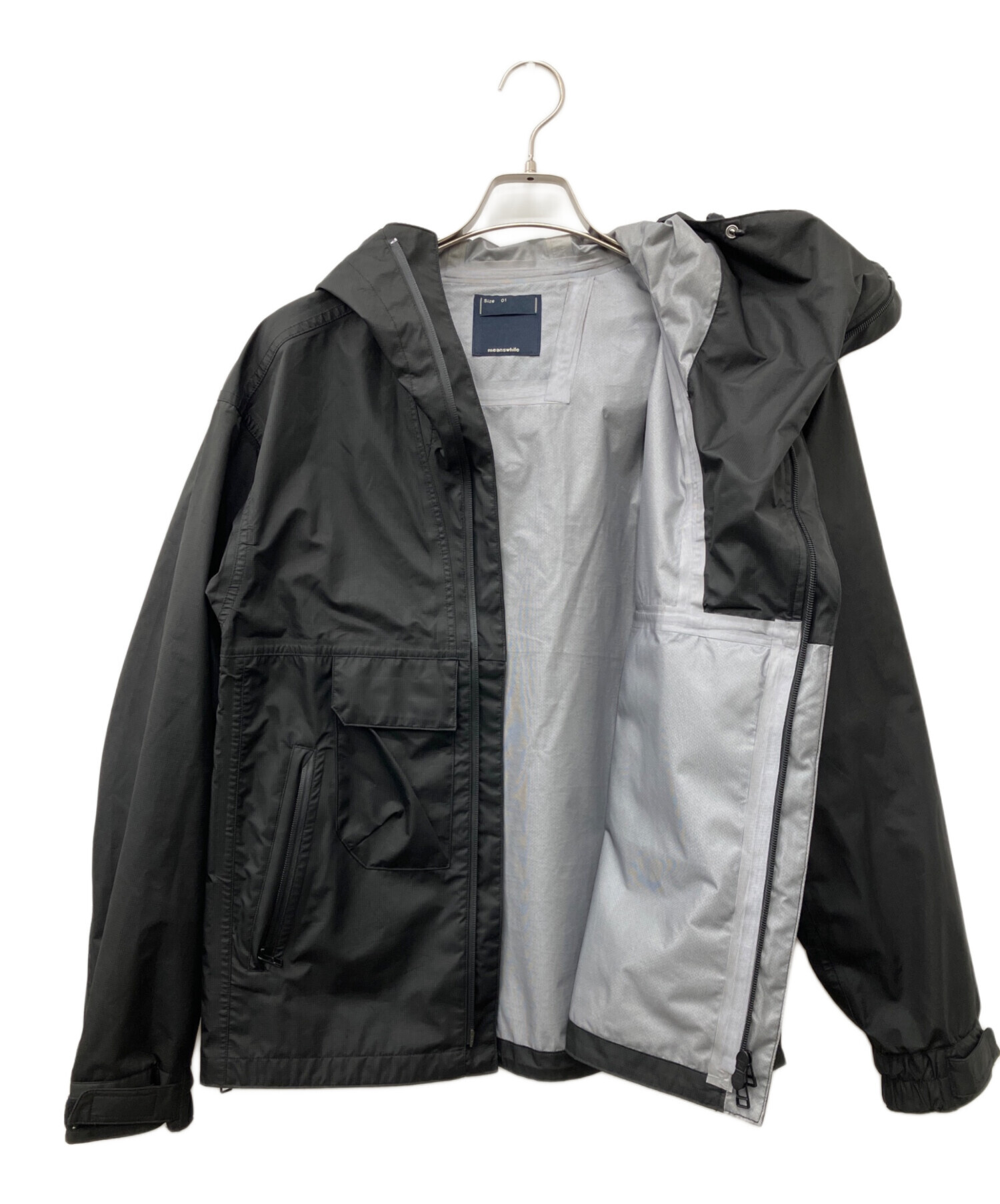 中古・古着通販】meanswhile (ミーンズワイル) 3 Layer Anorak OP Off 