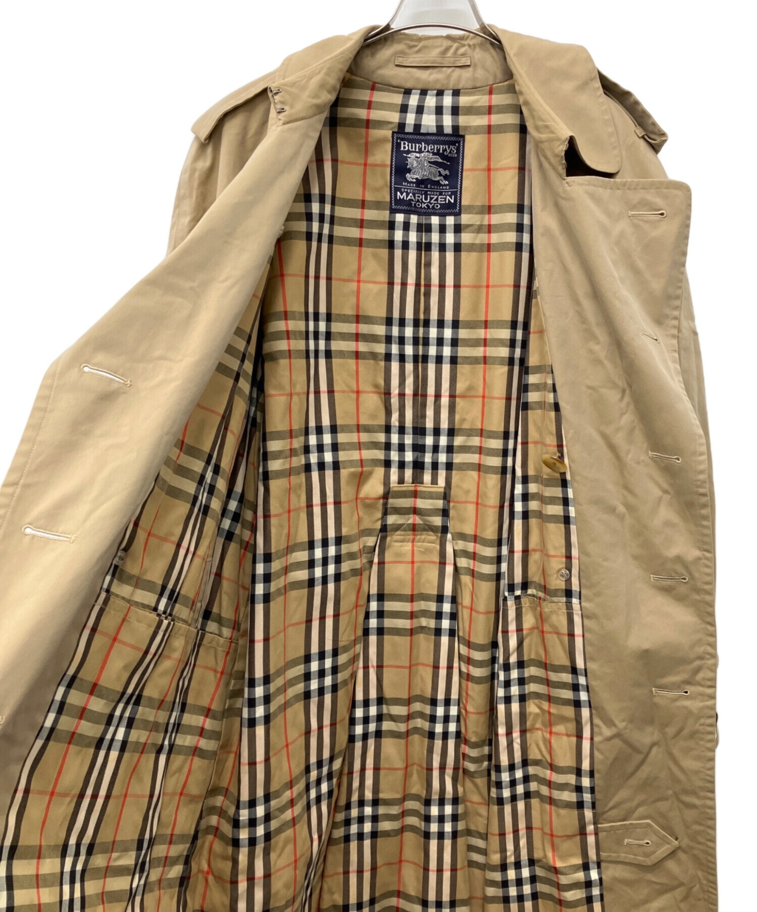 中古・古着通販】Burberry's (バーバリーズ) TRENCH18裏ノヴァトレンチ 中古・古着通販】Burberry's (バーバリーズ) TRENCH18裏ノヴァトレンチ