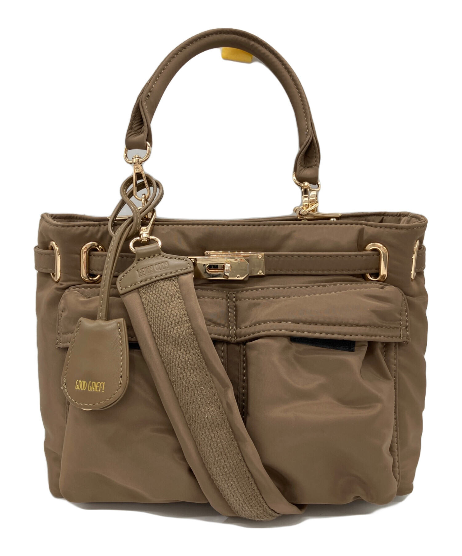 GOOD GRIEF！グッドグリーフBELTED SHOULDER BAG 中古・古着通販】GOOD GRIEF! (グッドグリーフ) BELTED SHOULDER BAG