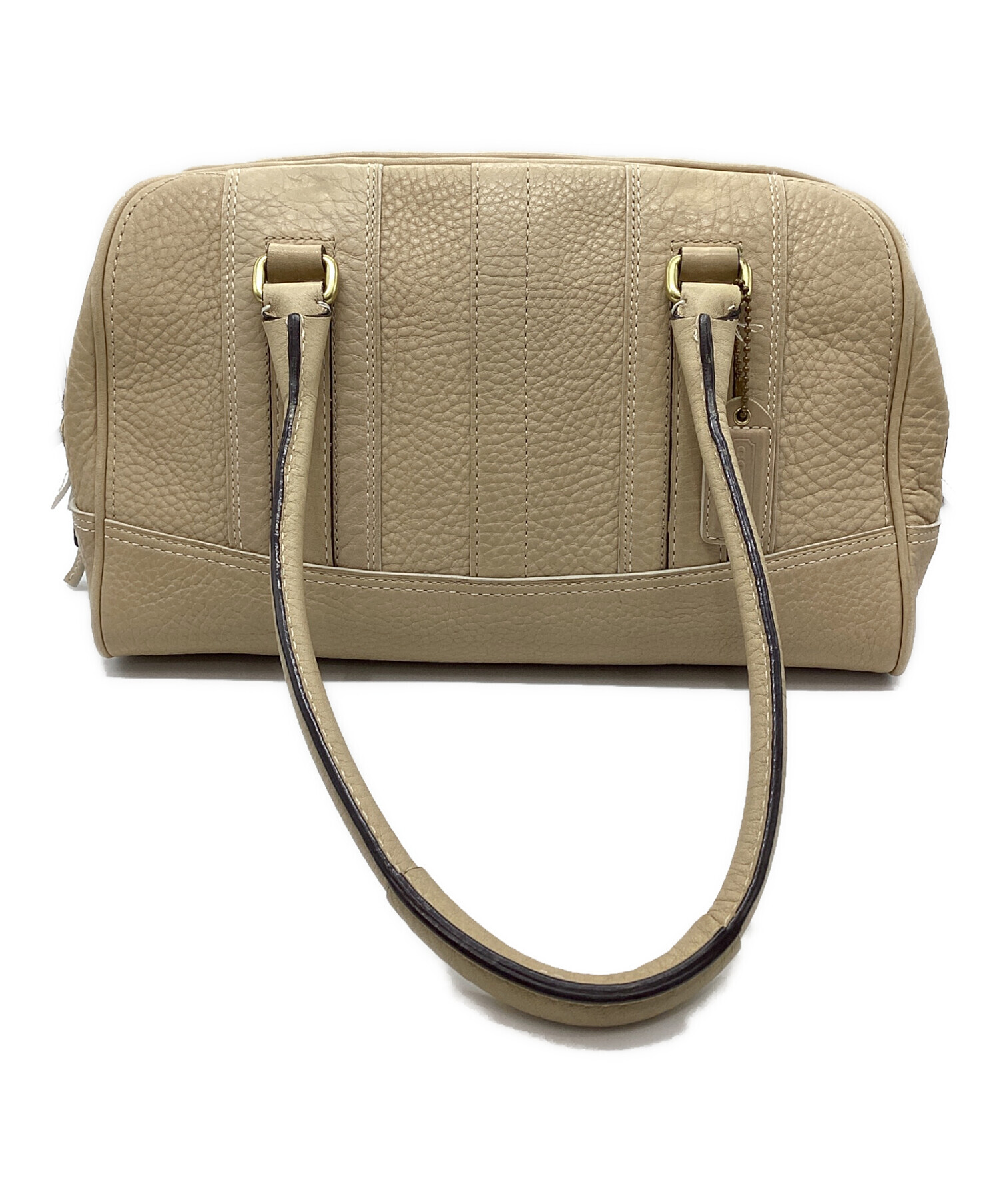 中古・古着通販】COACH (コーチ) ハンドバッグ ベージュ
