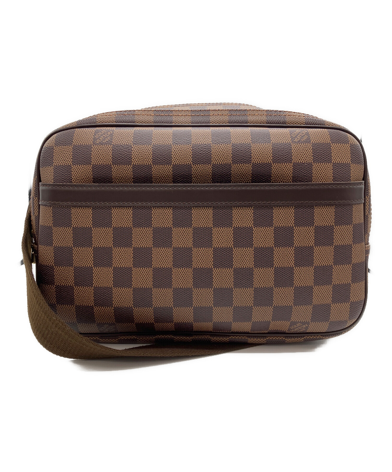 LOUIS VUITTON ショルダーバッグ ブラウン　リポーターPM？ 中古・古着通販】LOUIS VUITTON (ルイ ヴィトン) リポーターPM