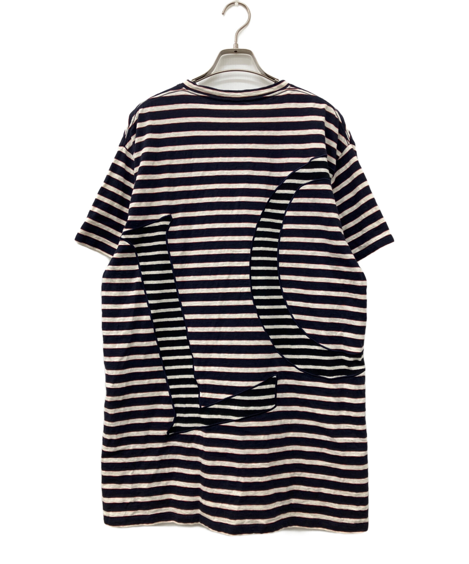中古・古着通販】LOEWE (ロエベ) Striped T-Shirt ネイビー×ホワイト 