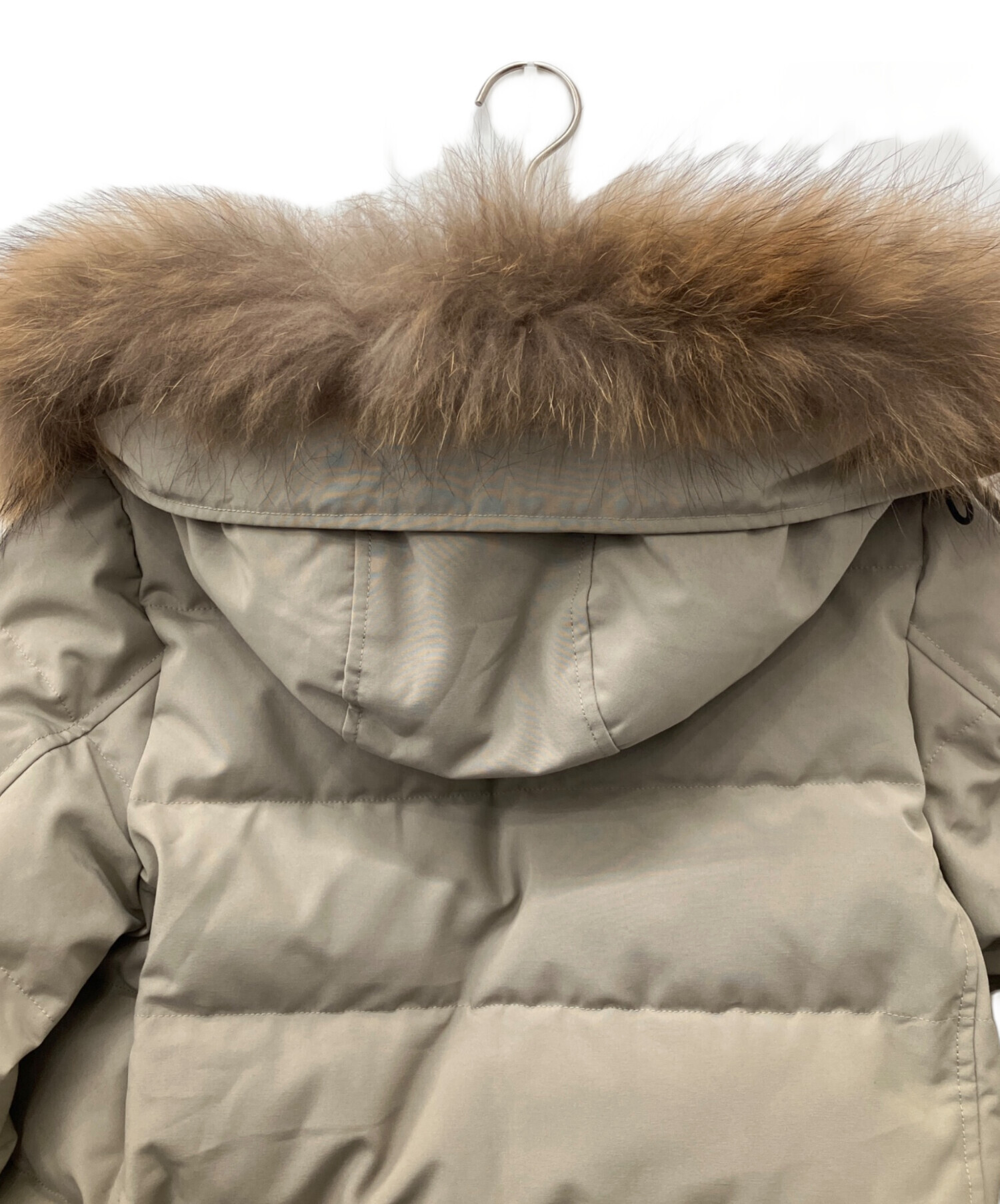 中古・古着通販】DANTON (ダントン) タッサーラクーンファーダウン