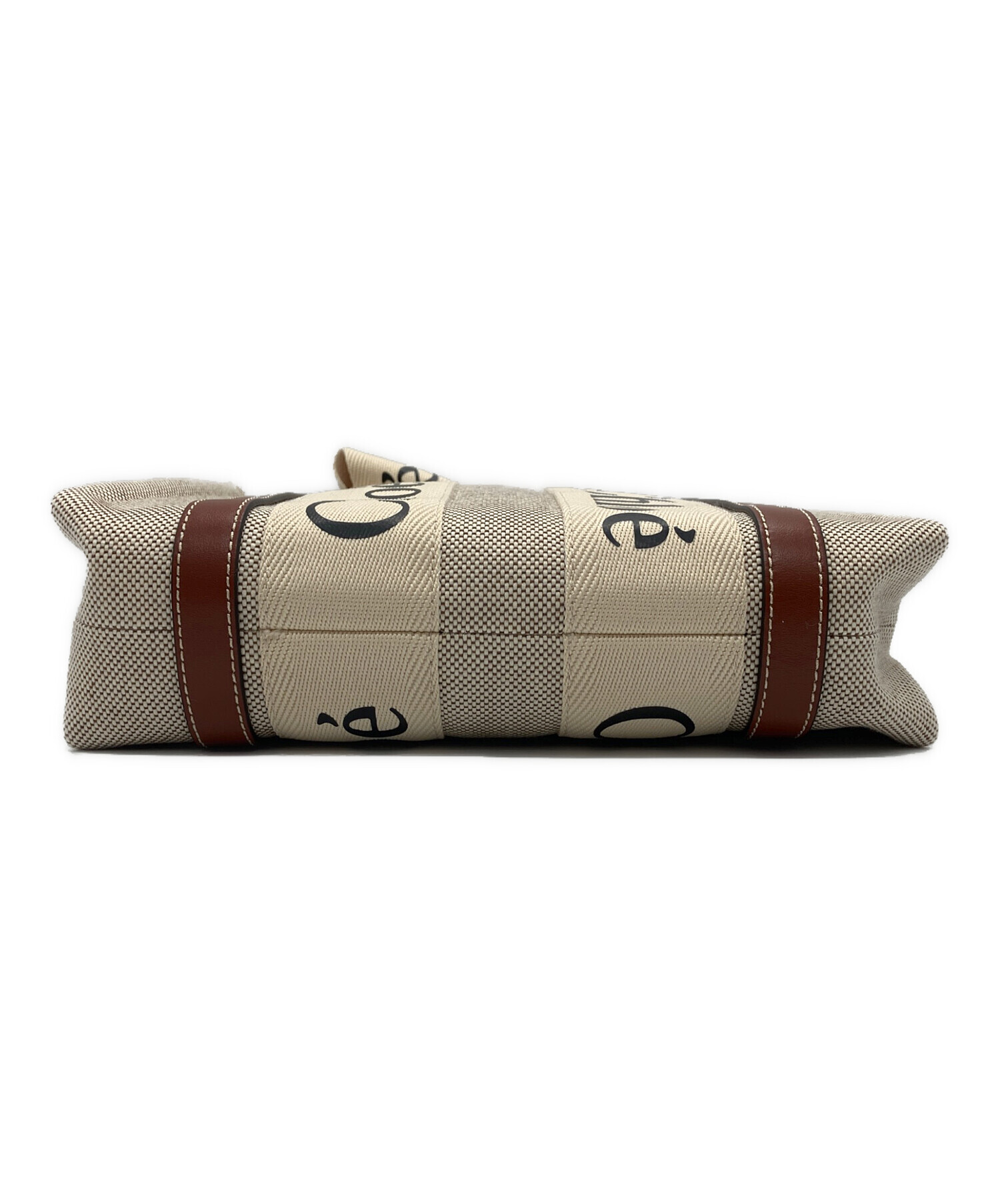 中古・古着通販】Chloe (クロエ) WOODY SMALL TOTE WITH STRAP 