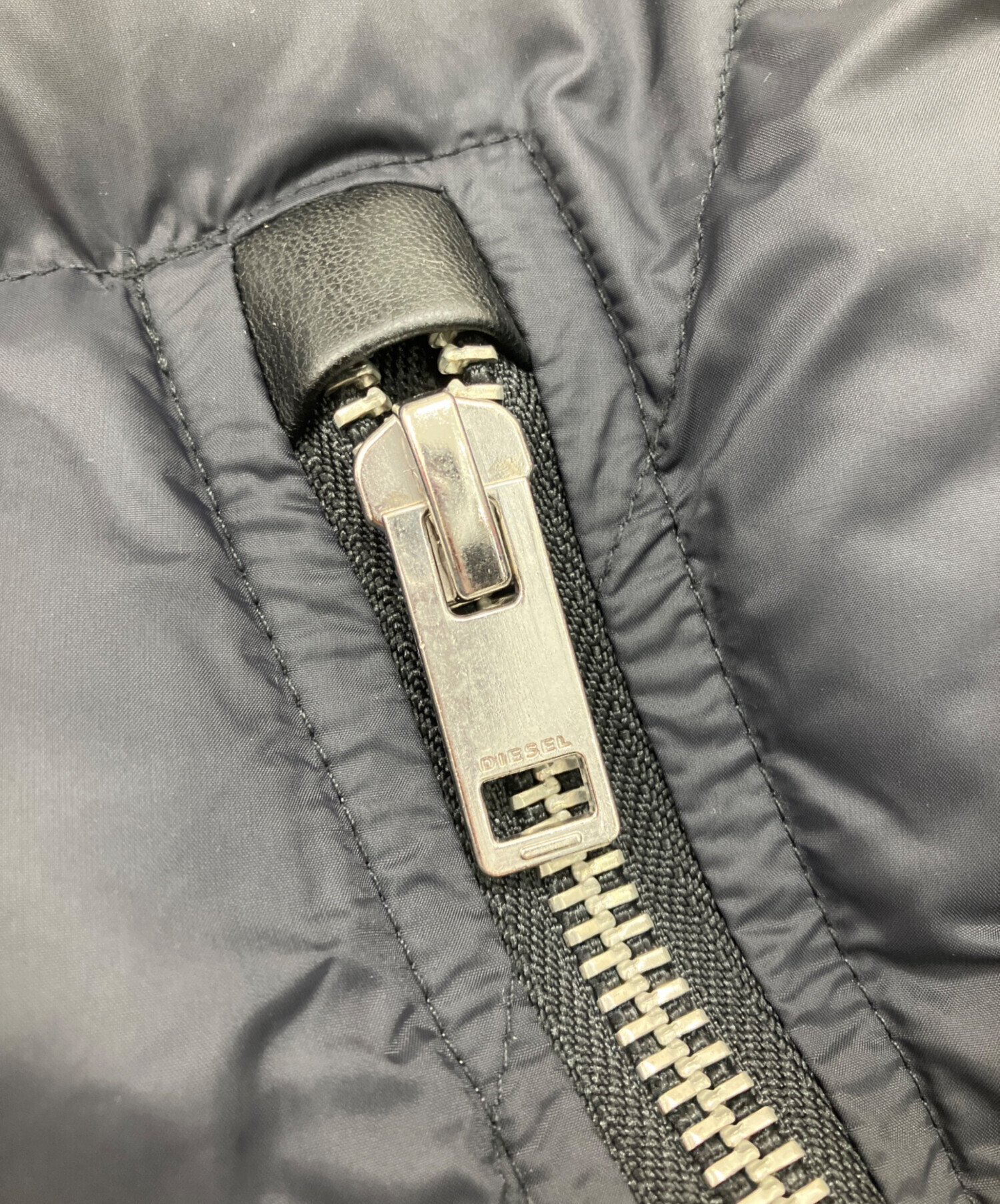 中古・古着通販】DIESEL (ディーゼル) デニム切替ダウンジャケット 